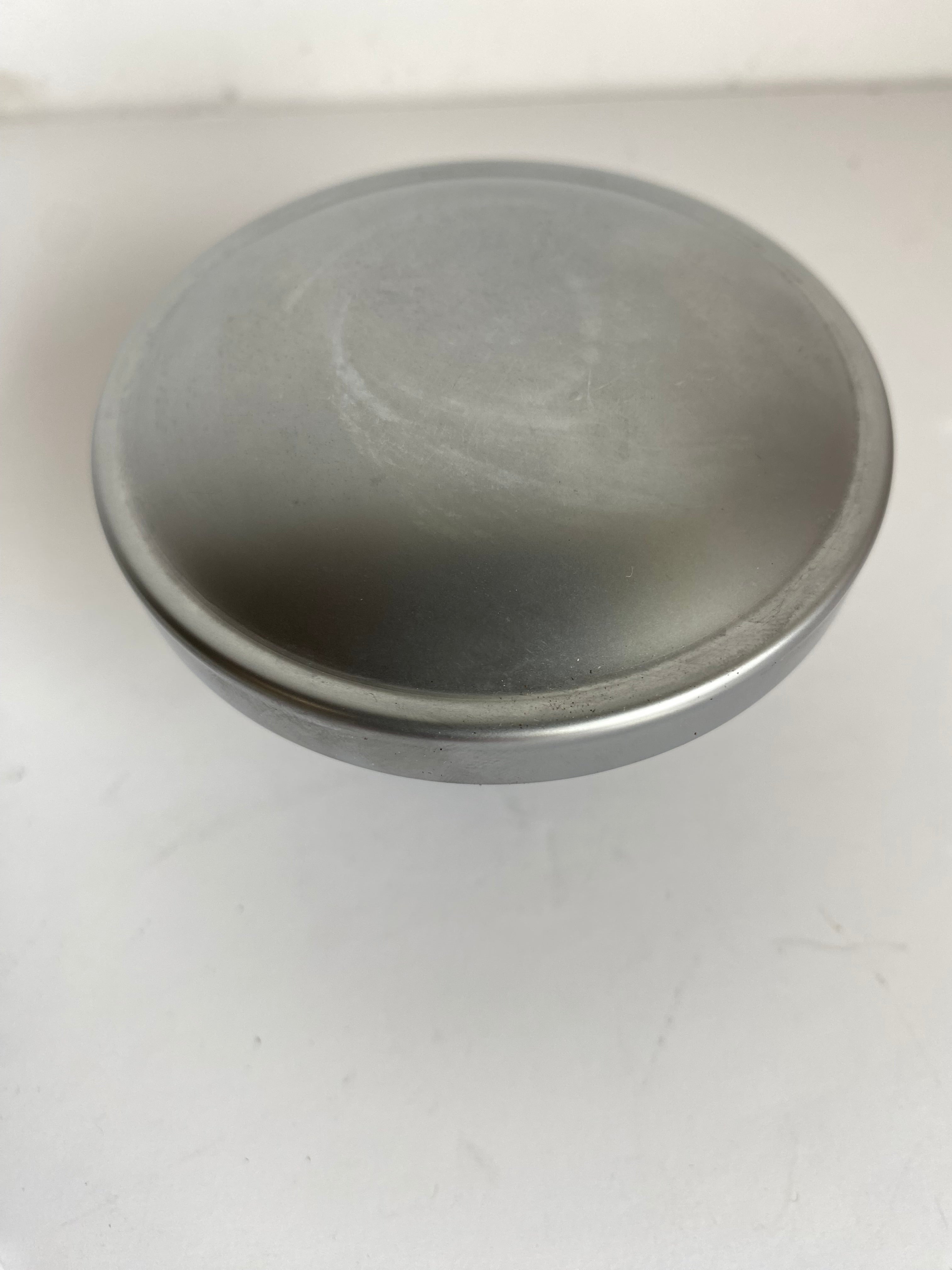 Bouchon réservoir essence chrome satiné Harley Davidson REF OEM 61289-07D