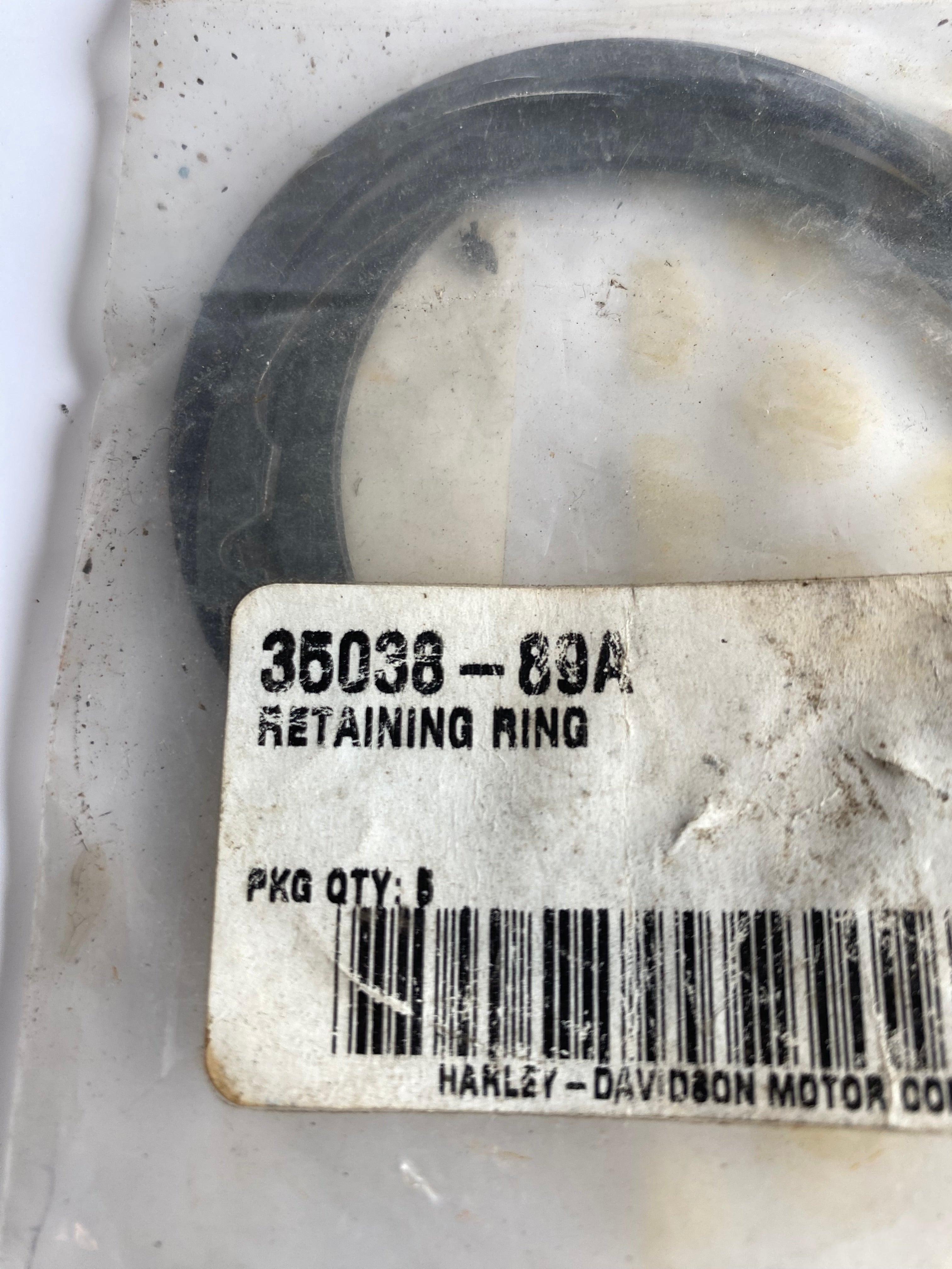 Harley Davidson Sportster Gearbox Bearing Circlip REF OEM 35038-89A
