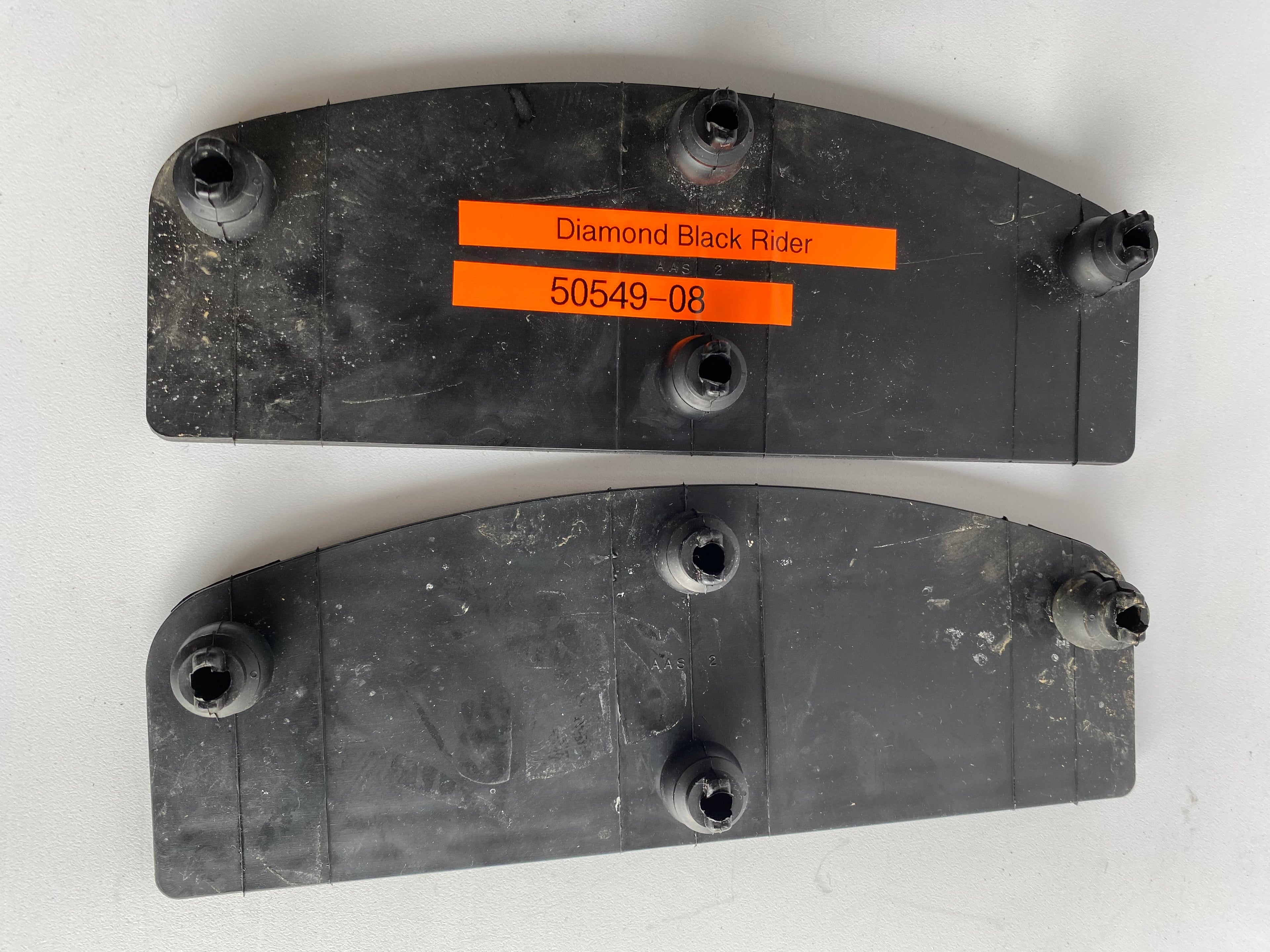 Inserts de marches pieds Collection Diamond Black Rider Harley Davidson REF 50549-08