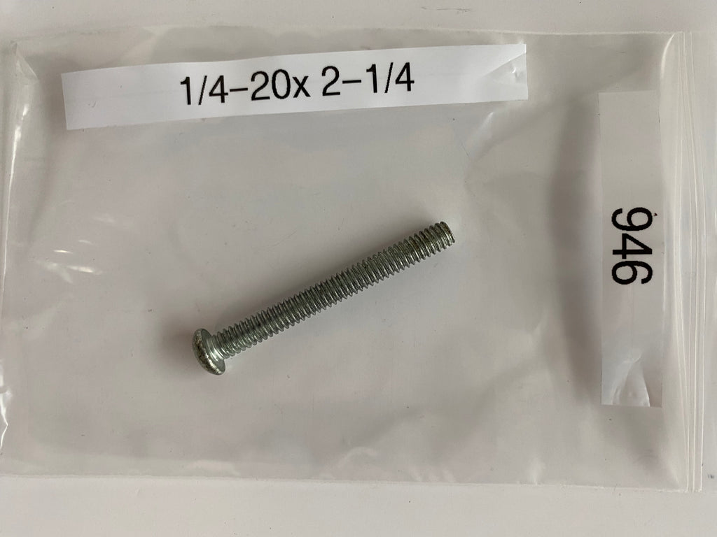 Vis filtre à air 1/4-20 x 2-1/4 Harley Davidson REF OEM 946