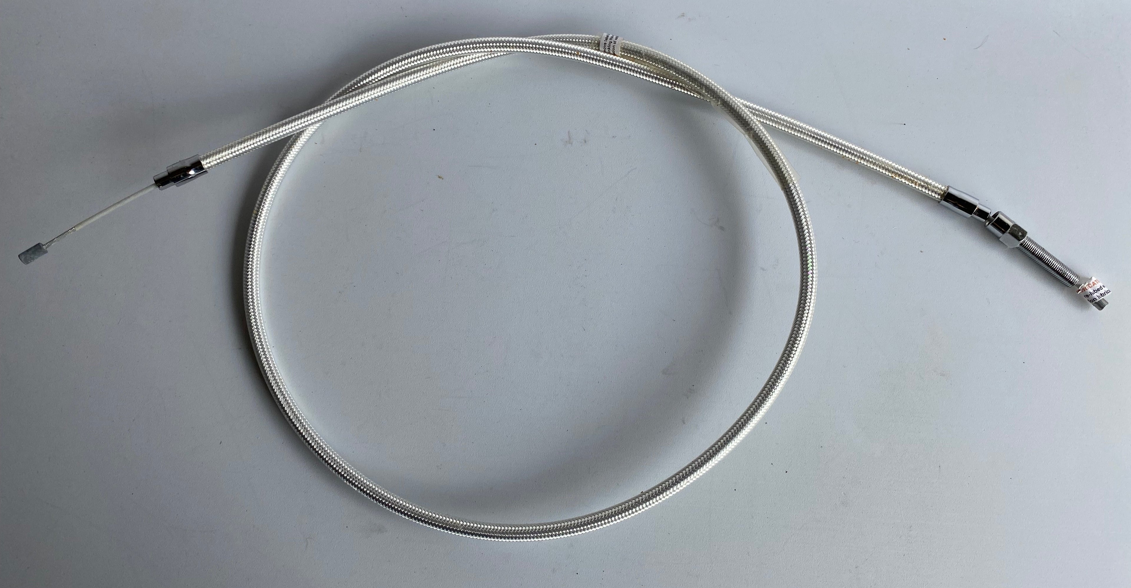 57 inch stainless steel clutch cable Magnum FLT &amp; FXR Harley Davidson REF Zodiac 710564