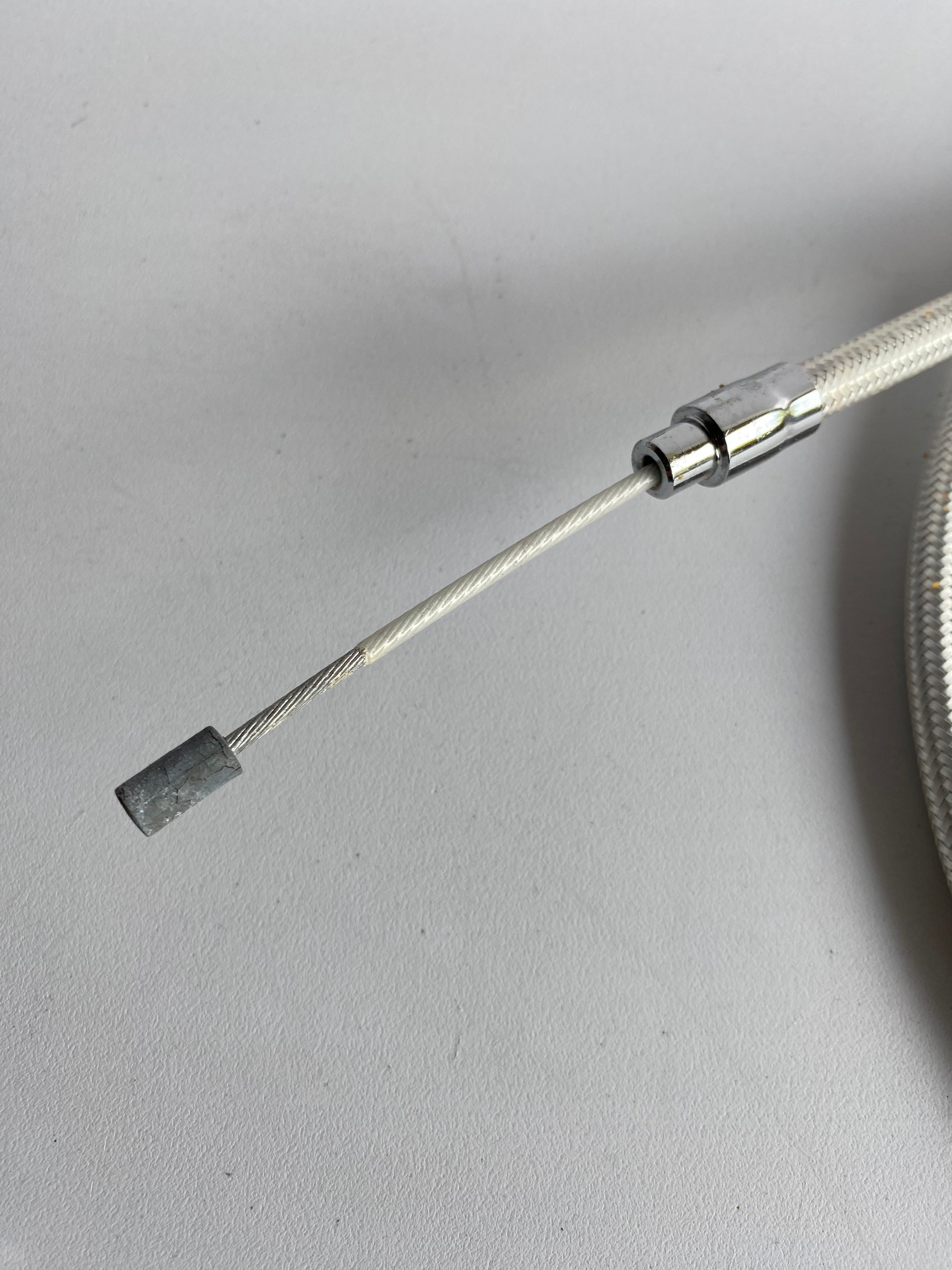 57 inch stainless steel clutch cable Magnum FLT &amp; FXR Harley Davidson REF Zodiac 710564