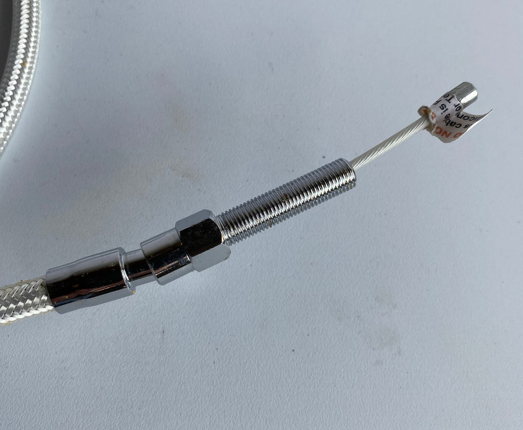 Cable d'embrayage inox 57 pouces Magnum FLT & FXR  Harley Davidson REF Zodiac 710564