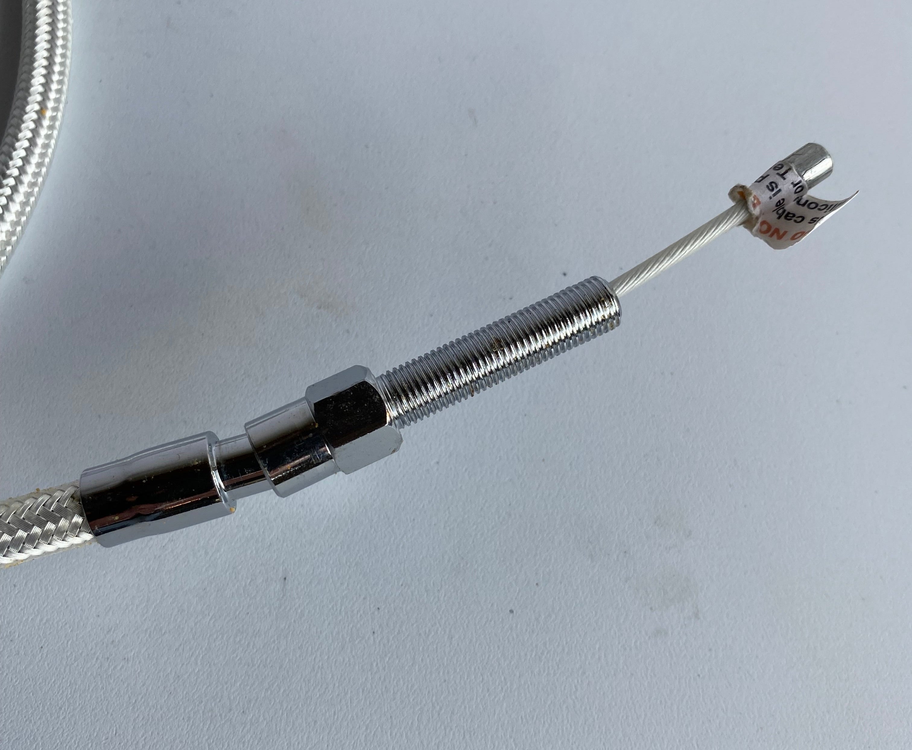 57 inch stainless steel clutch cable Magnum FLT &amp; FXR Harley Davidson REF Zodiac 710564