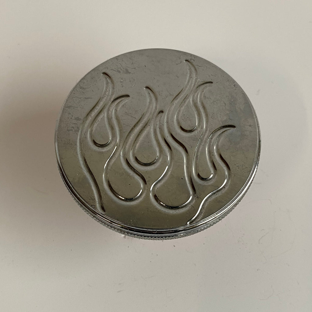 Bouchon de réservoir d'essence flamme gauche Harley Davidson Arlen Ness