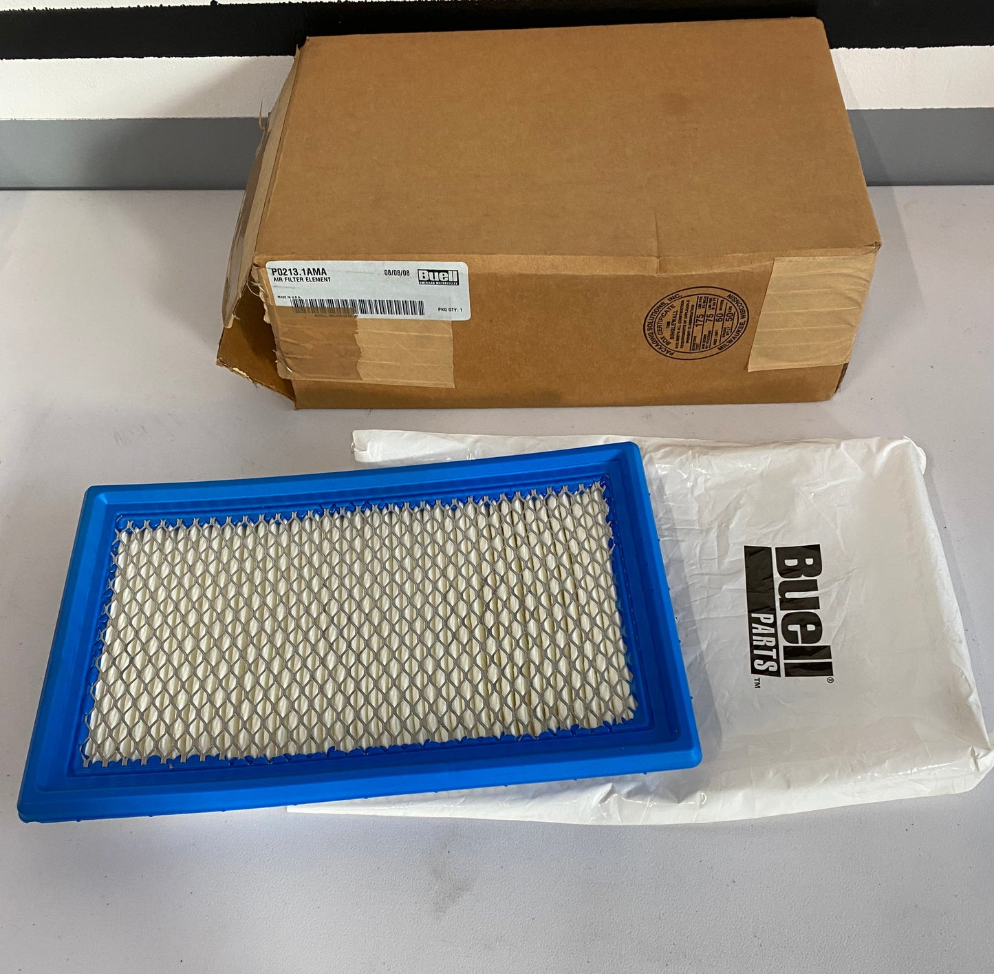 Filtre à air BUELL REF OEM : P0213.1AMA