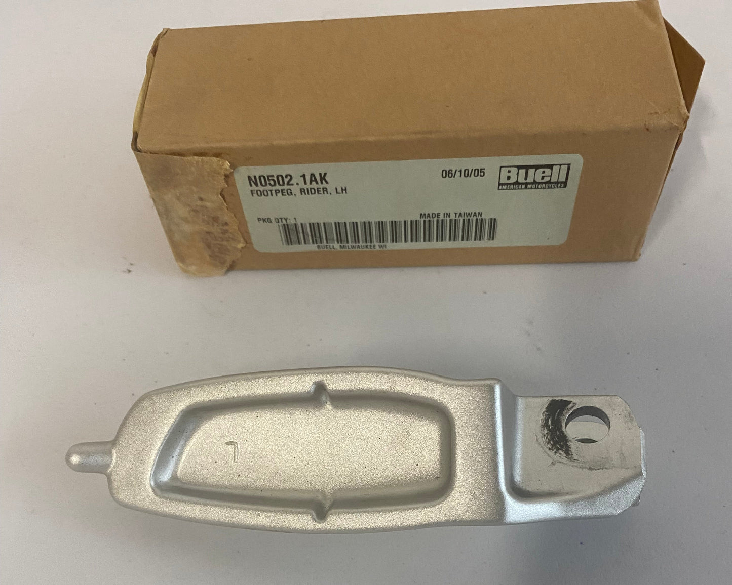 Cale pied conducteur BUELL REF OEM : N0502.1AK