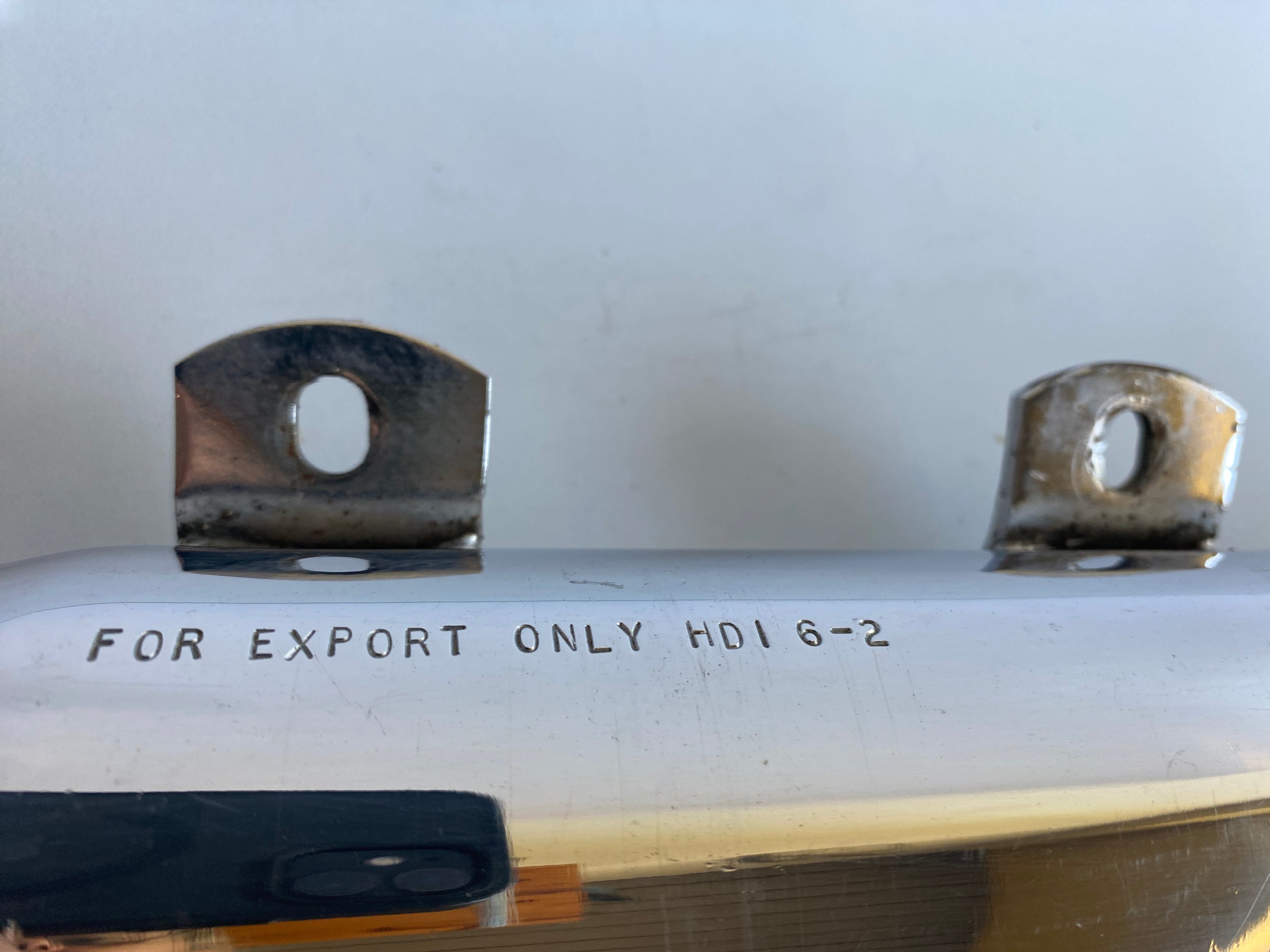 Softail Rear Muffler 1989 &amp; 1990 Harley Davidson REF OEM 65382-89A