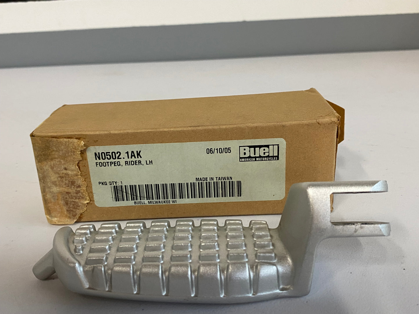 Cale pied conducteur BUELL REF OEM : N0502.1AK