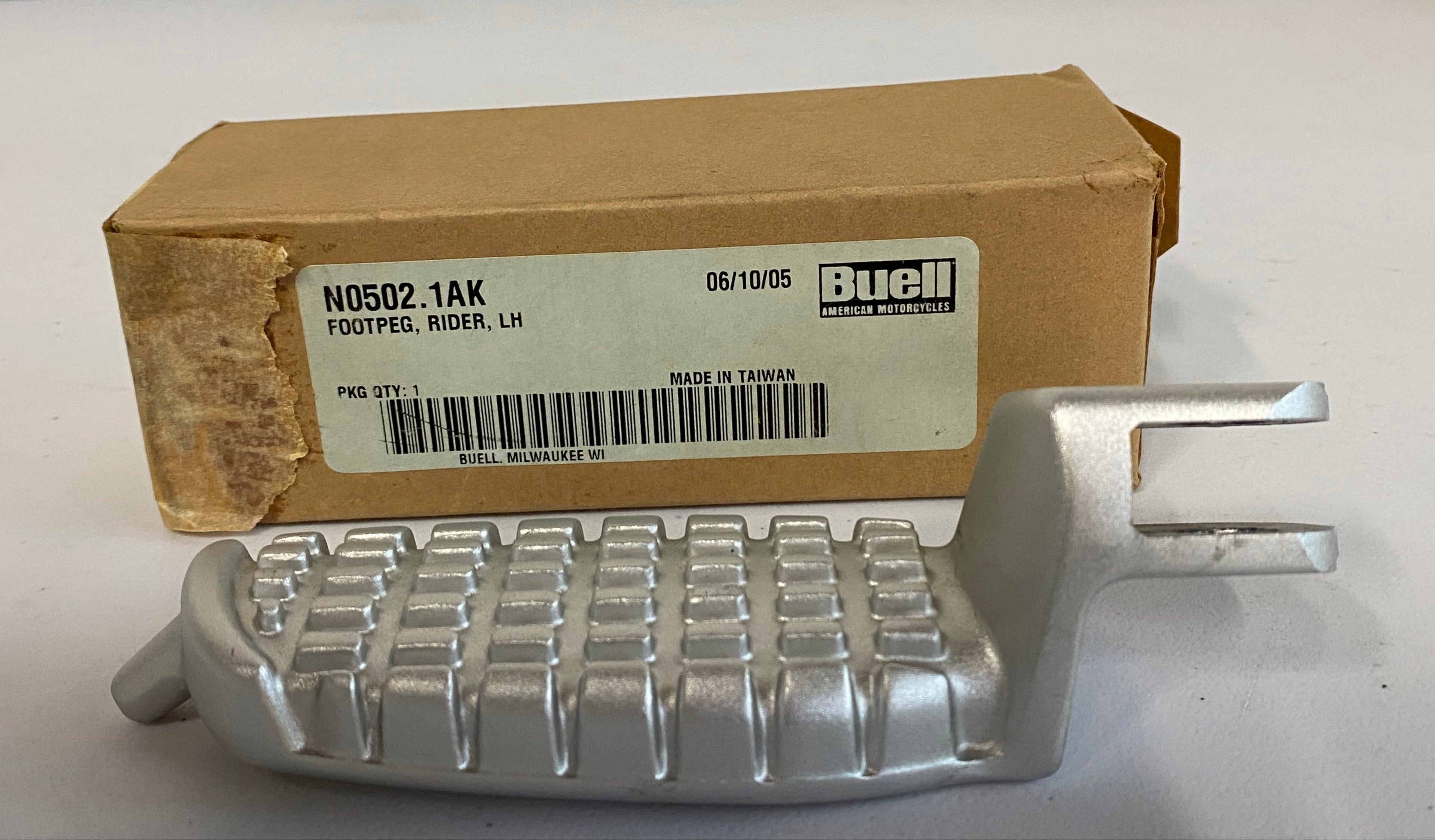 Cale pied conducteur BUELL REF OEM : N0502.1AK