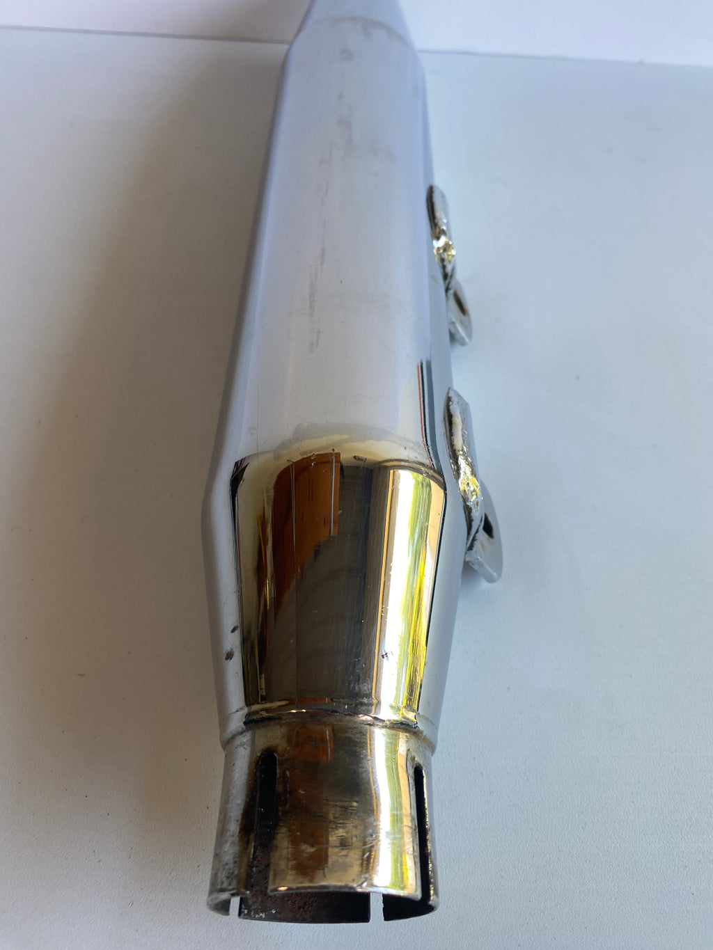 Softail Rear Muffler 1989 &amp; 1990 Harley Davidson REF OEM 65382-89A