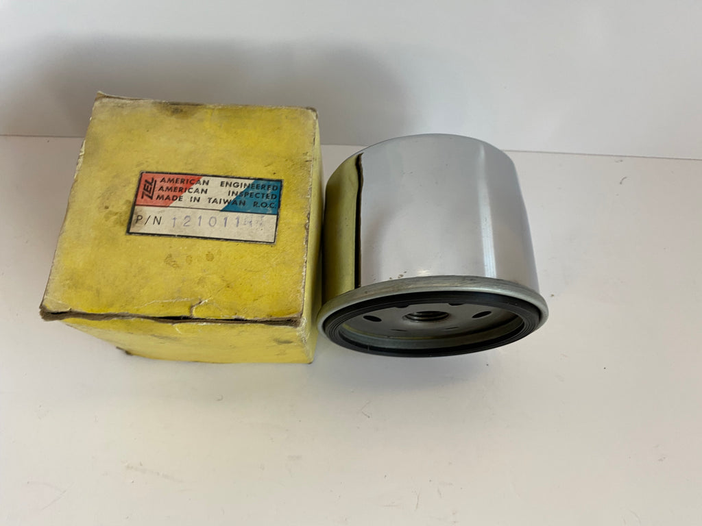 Filtre à huile chrome Shovelhead Harley Davidson REF OEM : 63782-80T