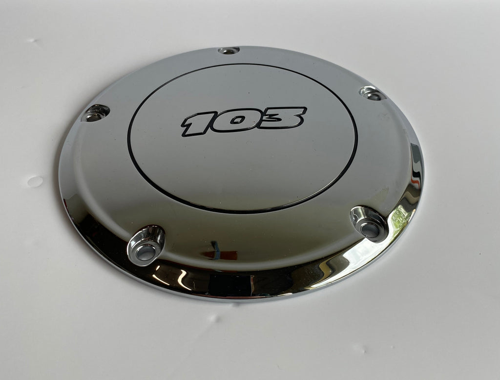 Derby cover chrome 103 Harley Davidson REF OEM 25700037