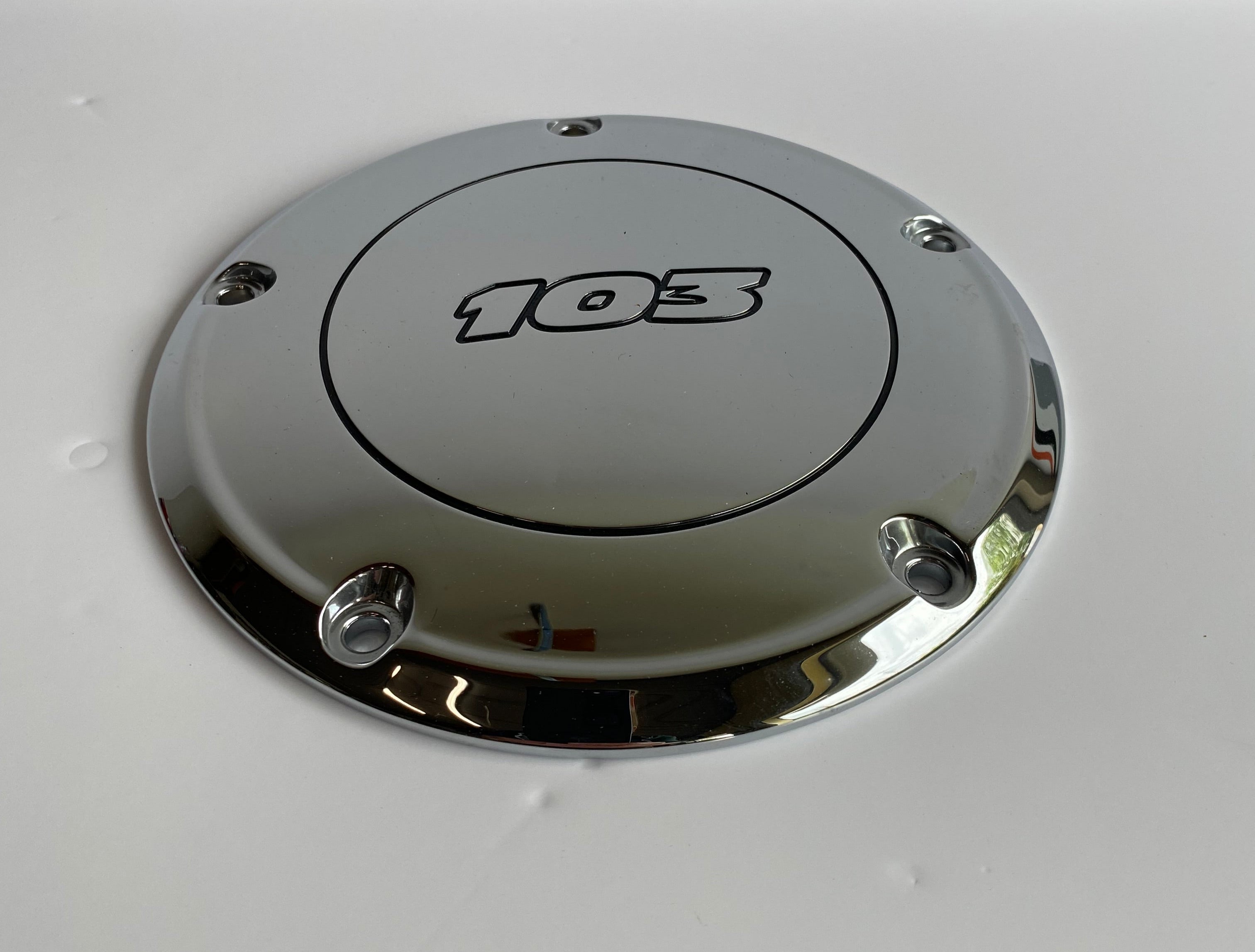 Derby cover chromé 103 Harley Davidson REF OEM 25700037