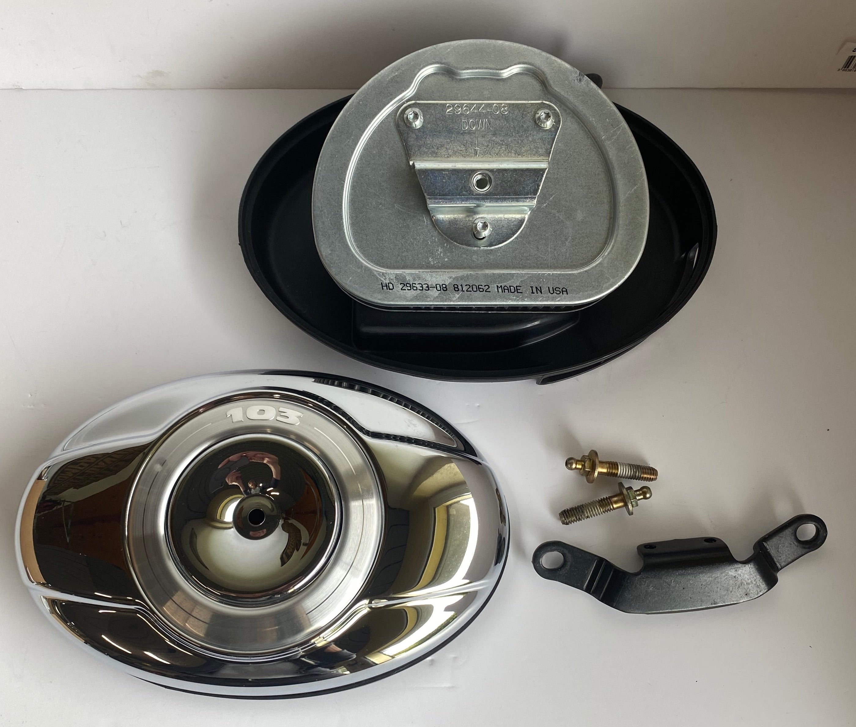 Filtre à air complet 103 E-Throttle Touring Harley Davidson 29630-08A & 29121-07