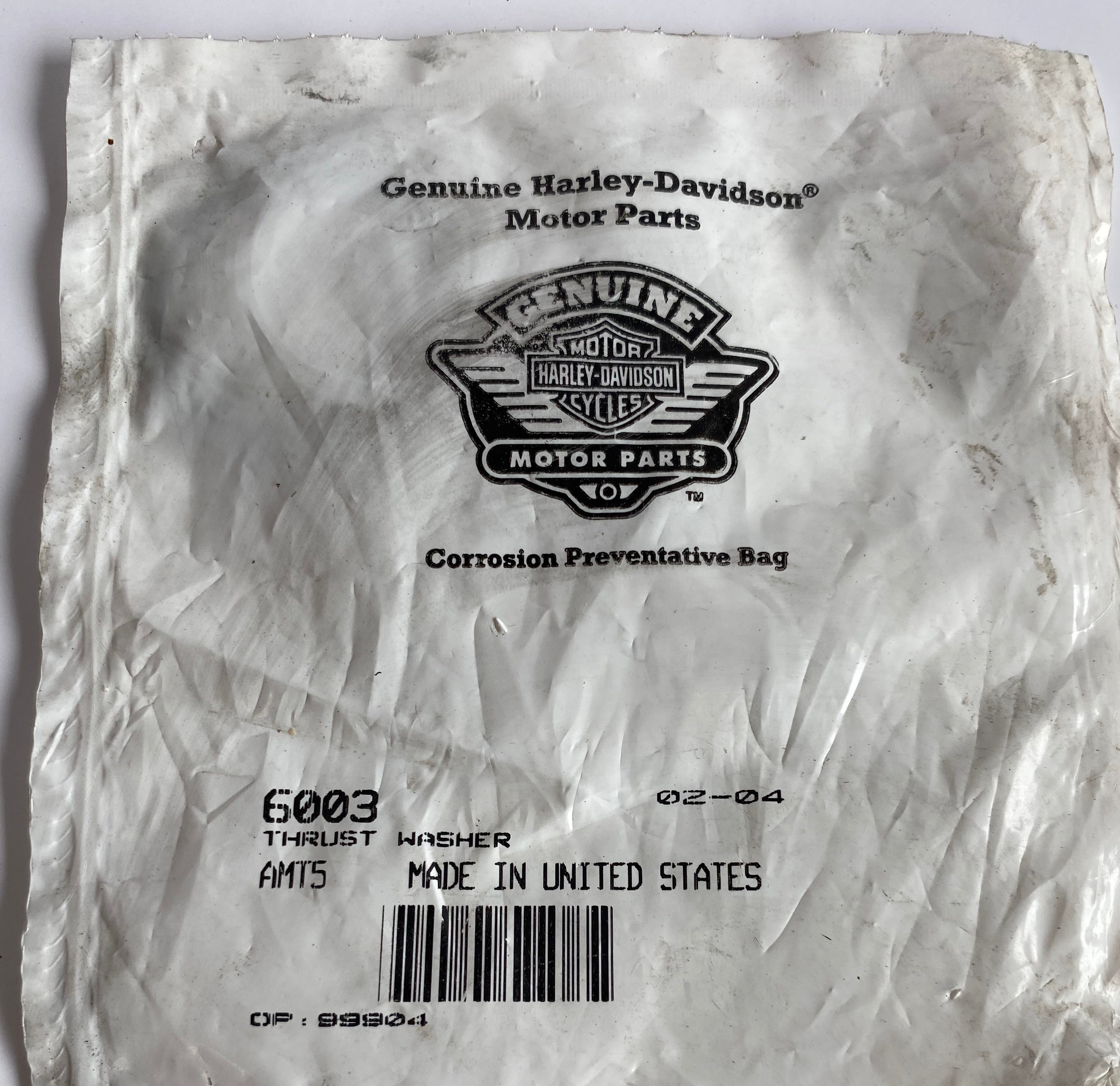 Harley Davidson Gearbox Shim Washer REF OEM 6003