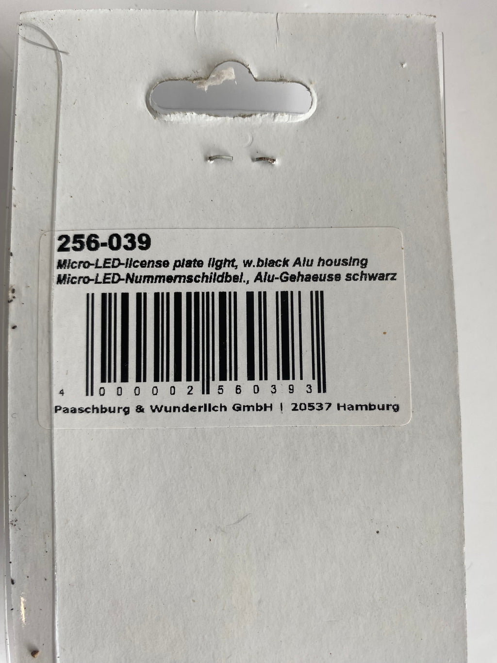 Eclairage de plaque immatriculation LED micro Shin Yo REF 256-039