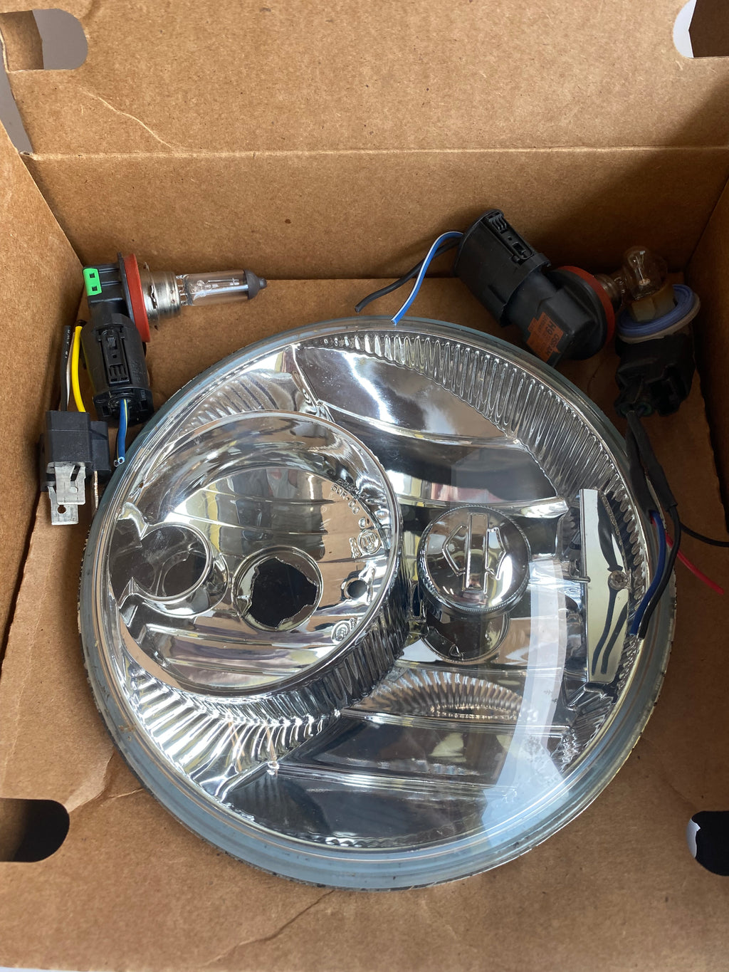 Optique de phare 7 pouces Touring Harley Davidson REF OEM 67700072