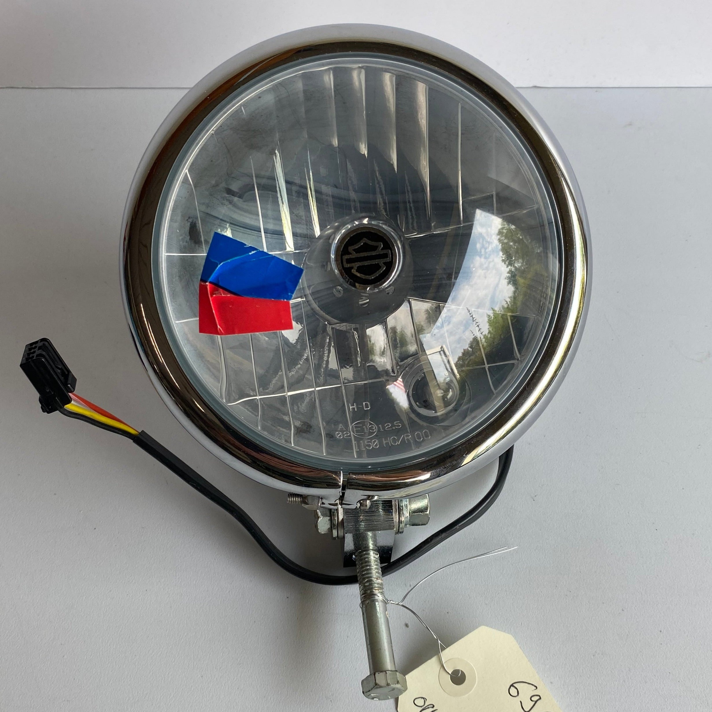 Phare 5-3/4 complet chromé Softail Harley Davidson REF OEM 69696-05
