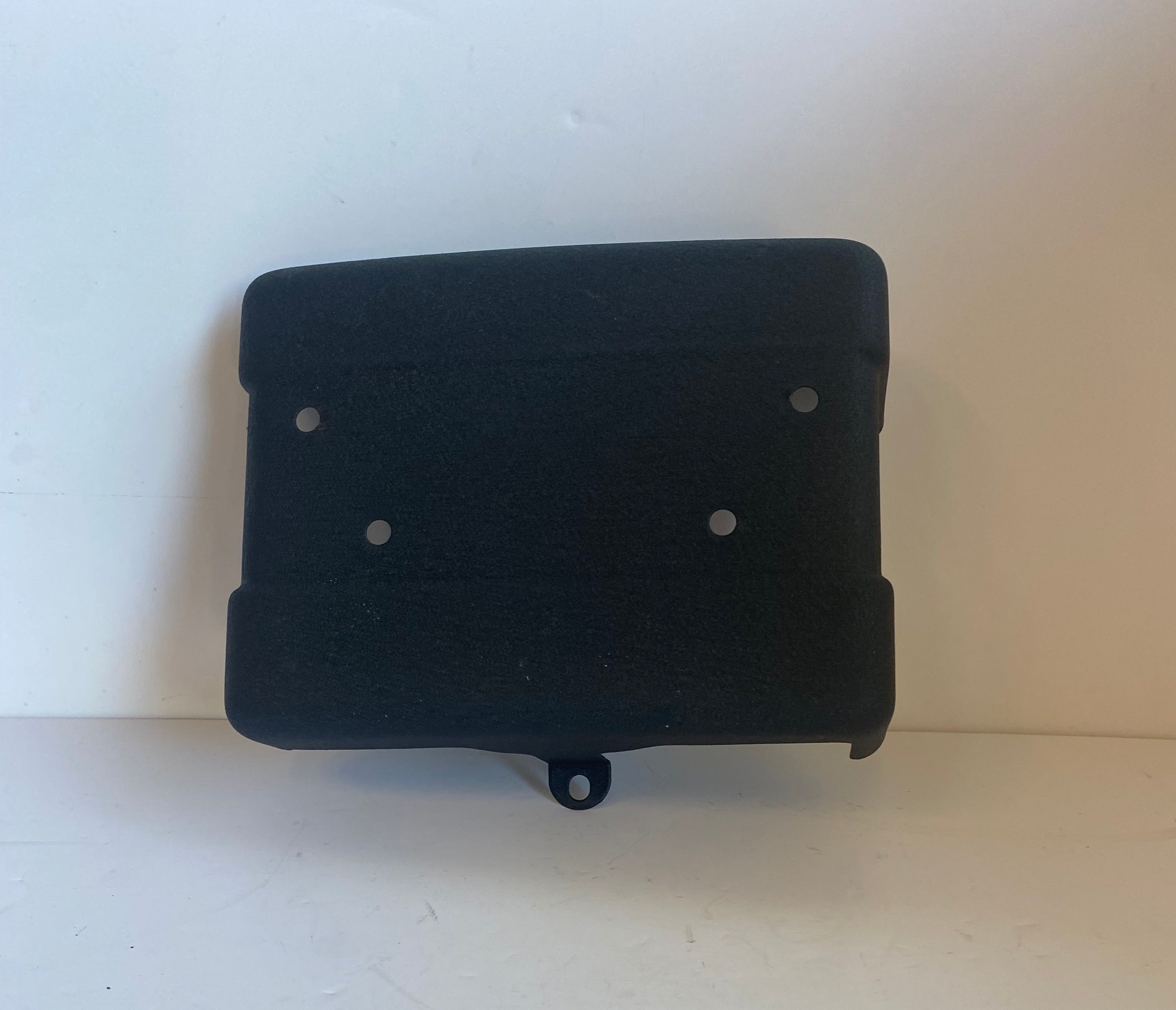 Cache batterie noir wrinkle Dyna Harley Davidson REF OEM 66234-06