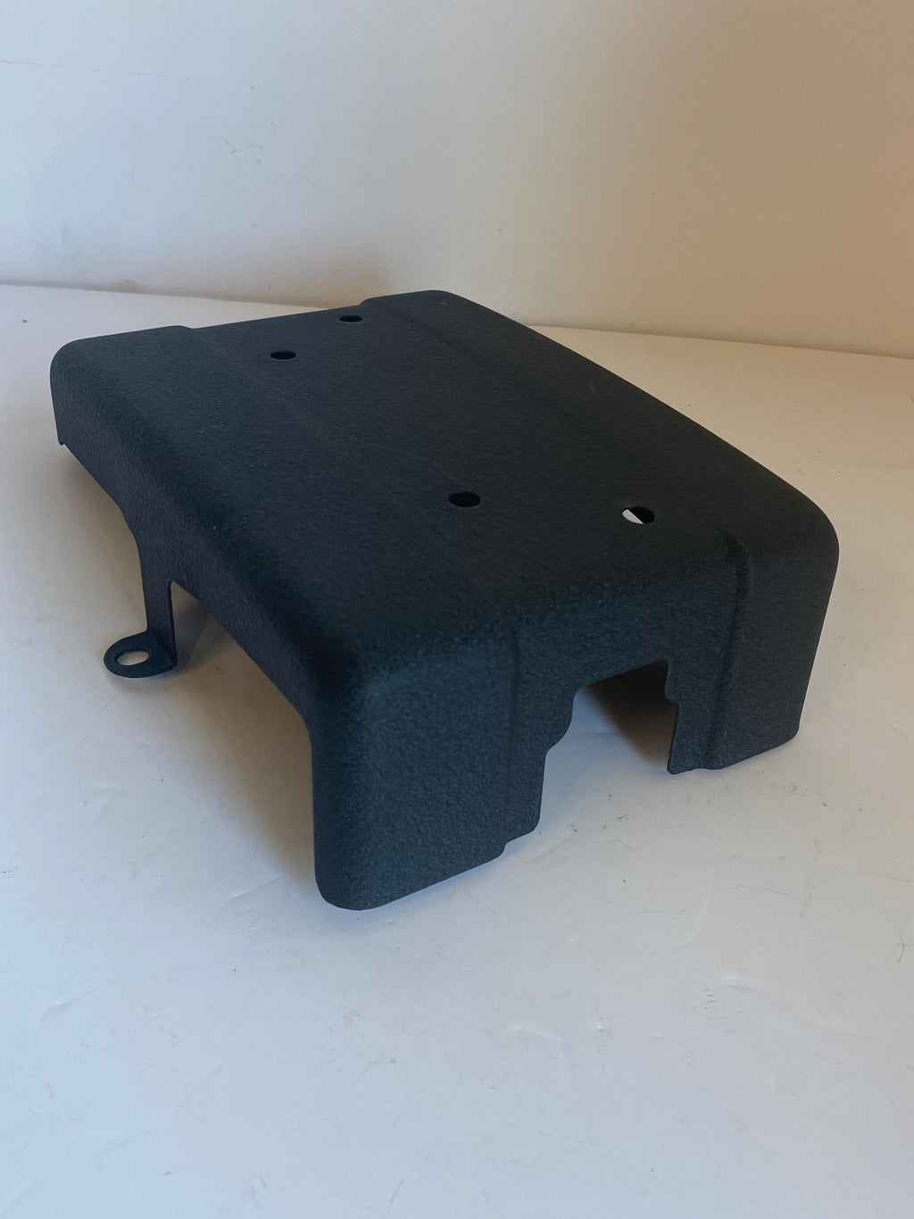 Cache batterie noir wrinkle Dyna Harley Davidson REF OEM 66234-06
