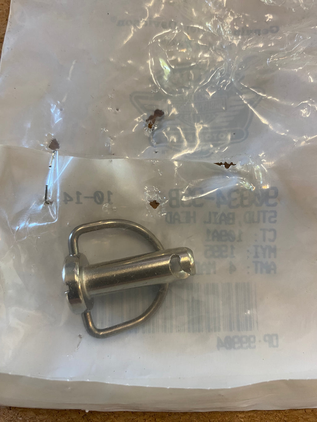 Clip sacoche Touring Harley Davidson REF OEM 90834-95B