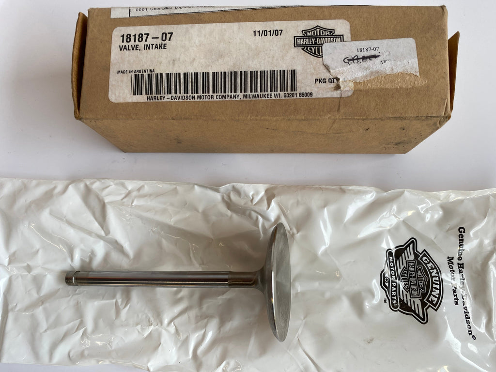 Soupape d'admission CVO moteur 110ci  Harley Davidson REF OEM 18187-07