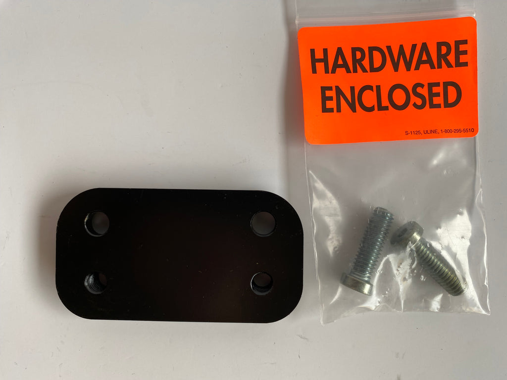 Plaque déport support cale pied pilote droit Rinehart Harley Davidson REF 1861-1356