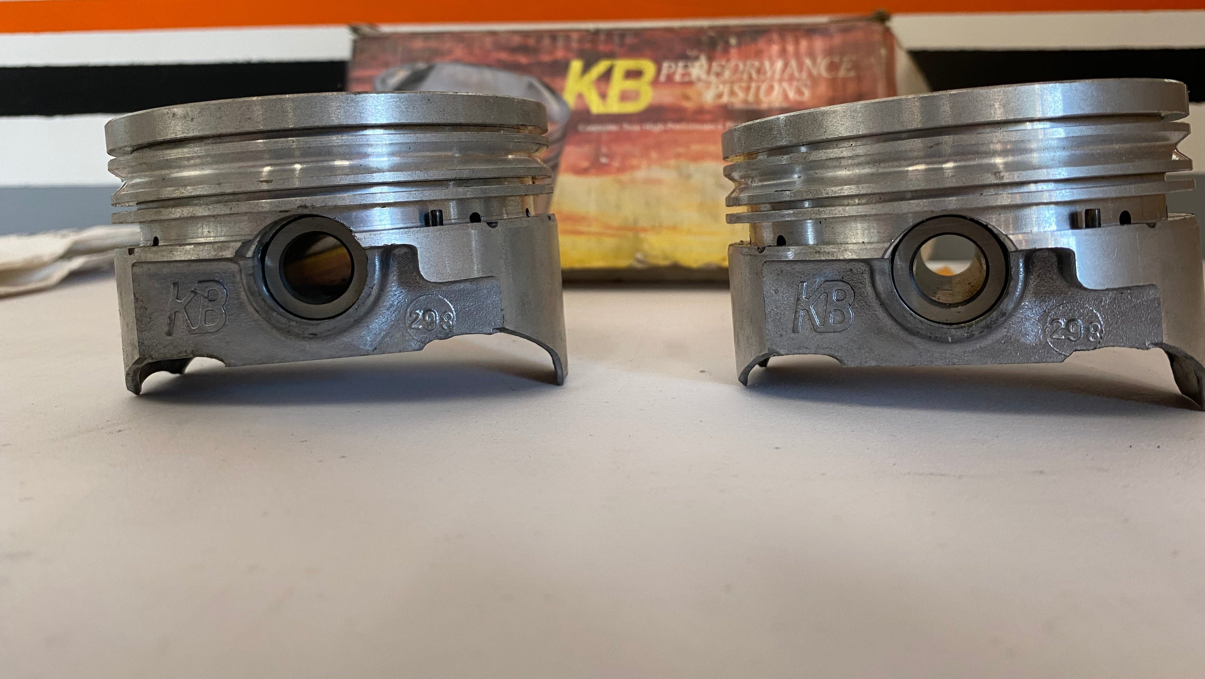 Kit 93ci pistons KB EVO engine REF: 2-kb298+010
