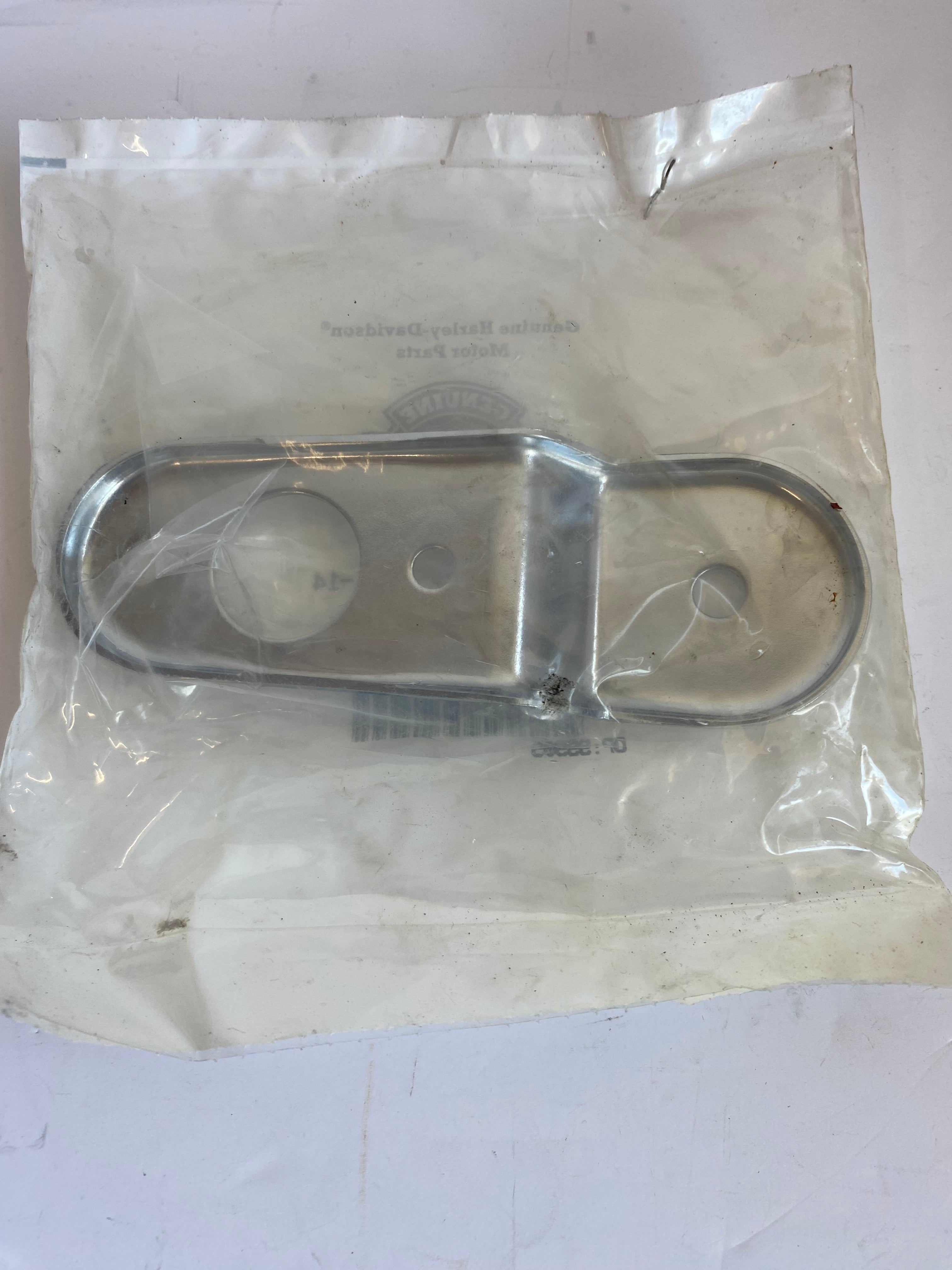 Support klaxon chromé Harley Davidson REF OEM 69120-91