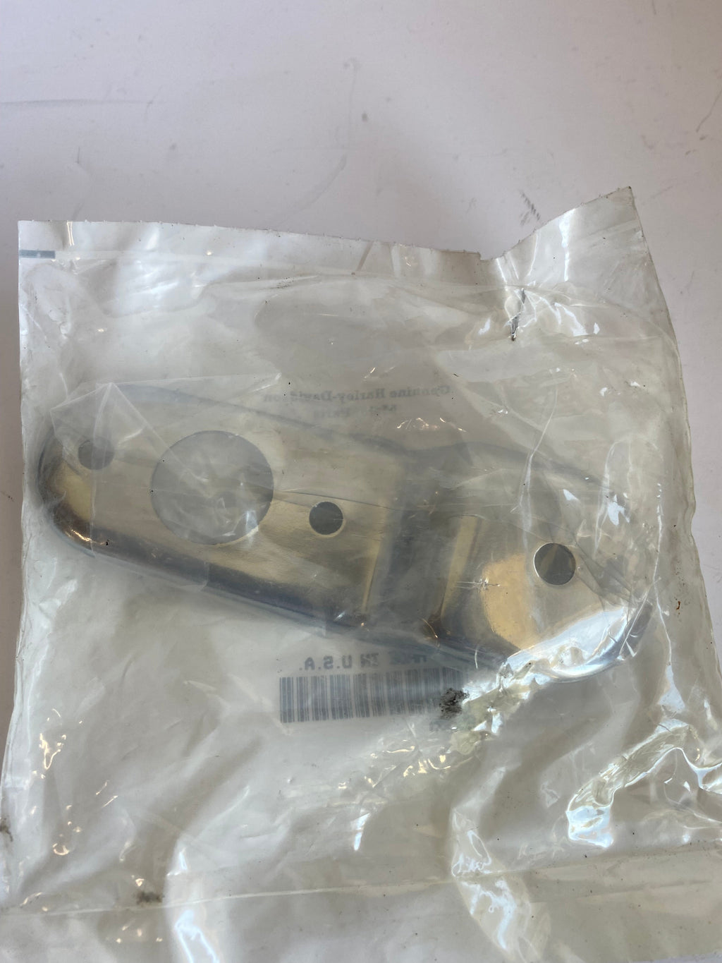 Support klaxon chromé Harley Davidson REF OEM 69120-91