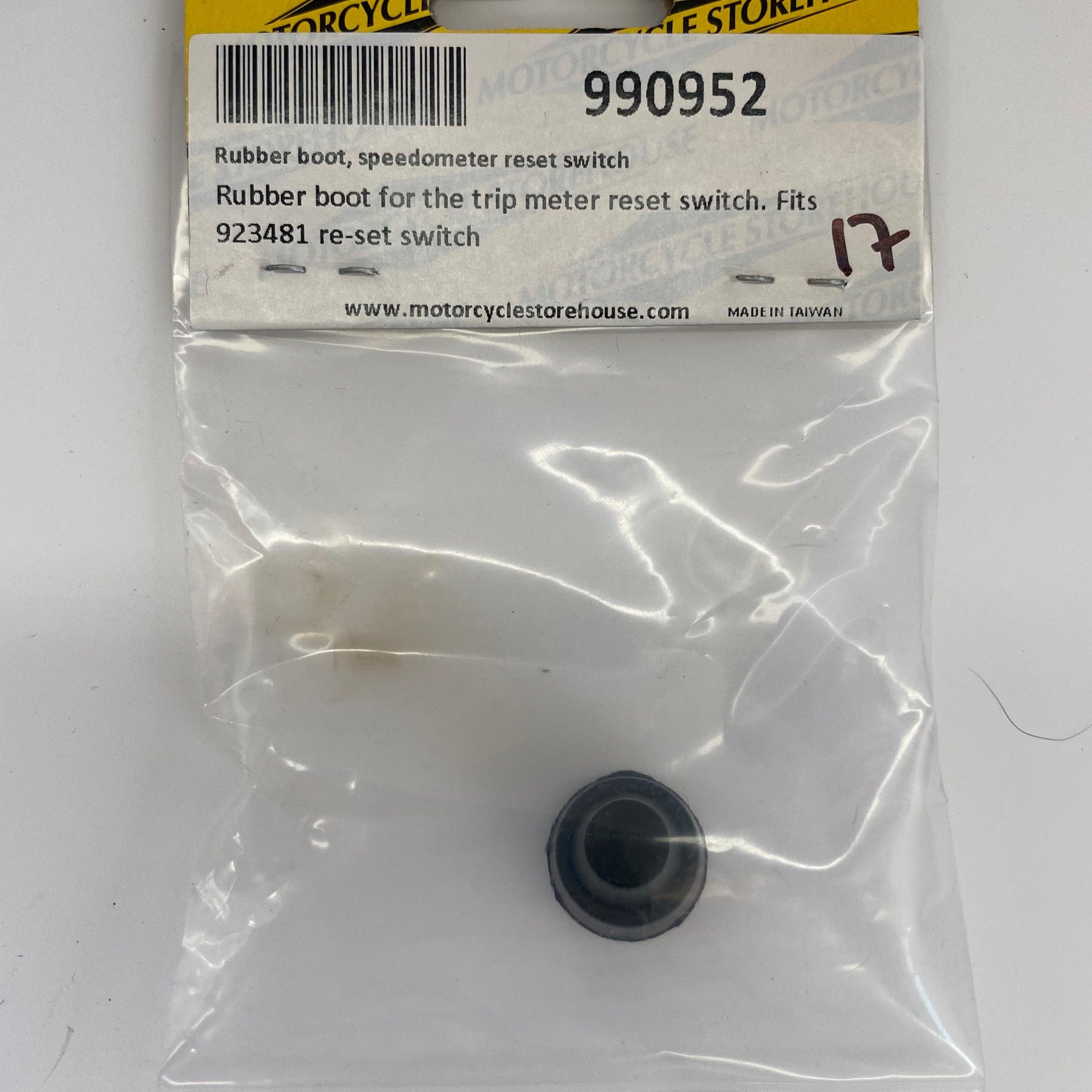 Ecrou caoutchouc pour remise a zéro de compteur Harley Davidson REF MCS 990952