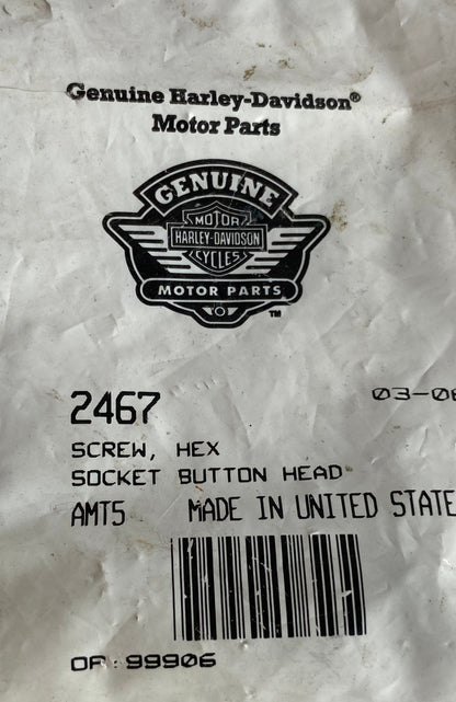 Vis 10-24 x 1/2 trappe carburant Dyna Harley Davidson REF OEM 2467