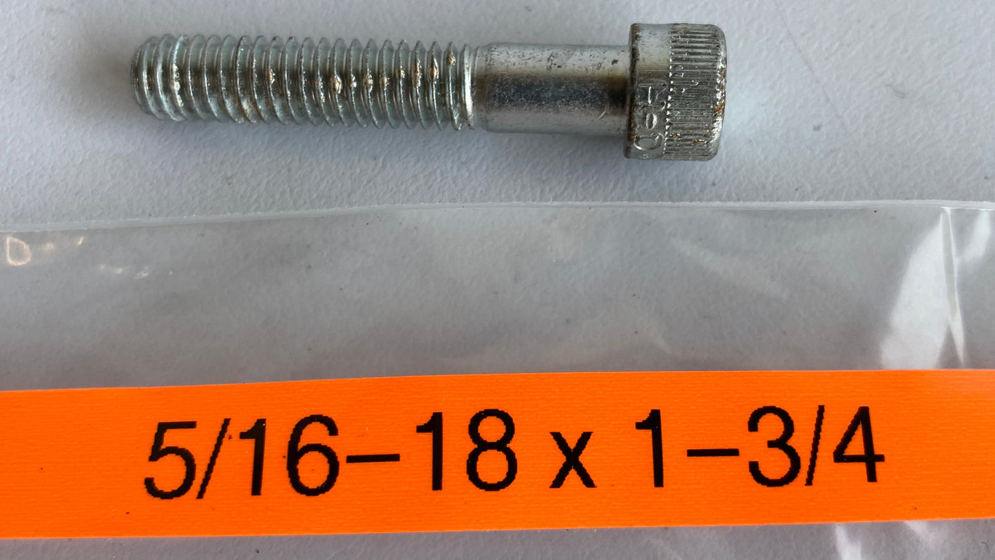 Vis BTR  5/16-18 x 1-3/4 Grade 8 Harley Davidson OEM