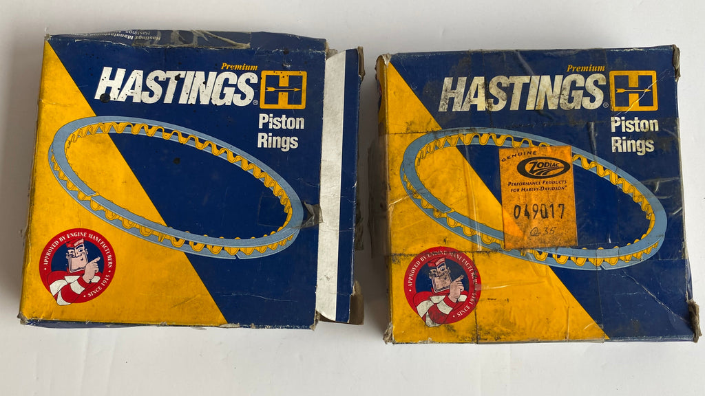 Jeu de segments Hastings 3-5/8 Shovelhead Panhead Harley Davidson REF Zodiac 049017
