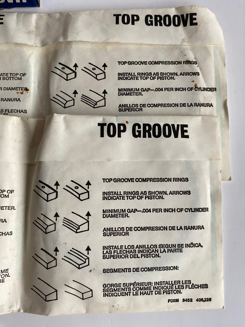 Jeu de segments Hastings EVO 1340 Harley Davidson REF Zodiac 231241