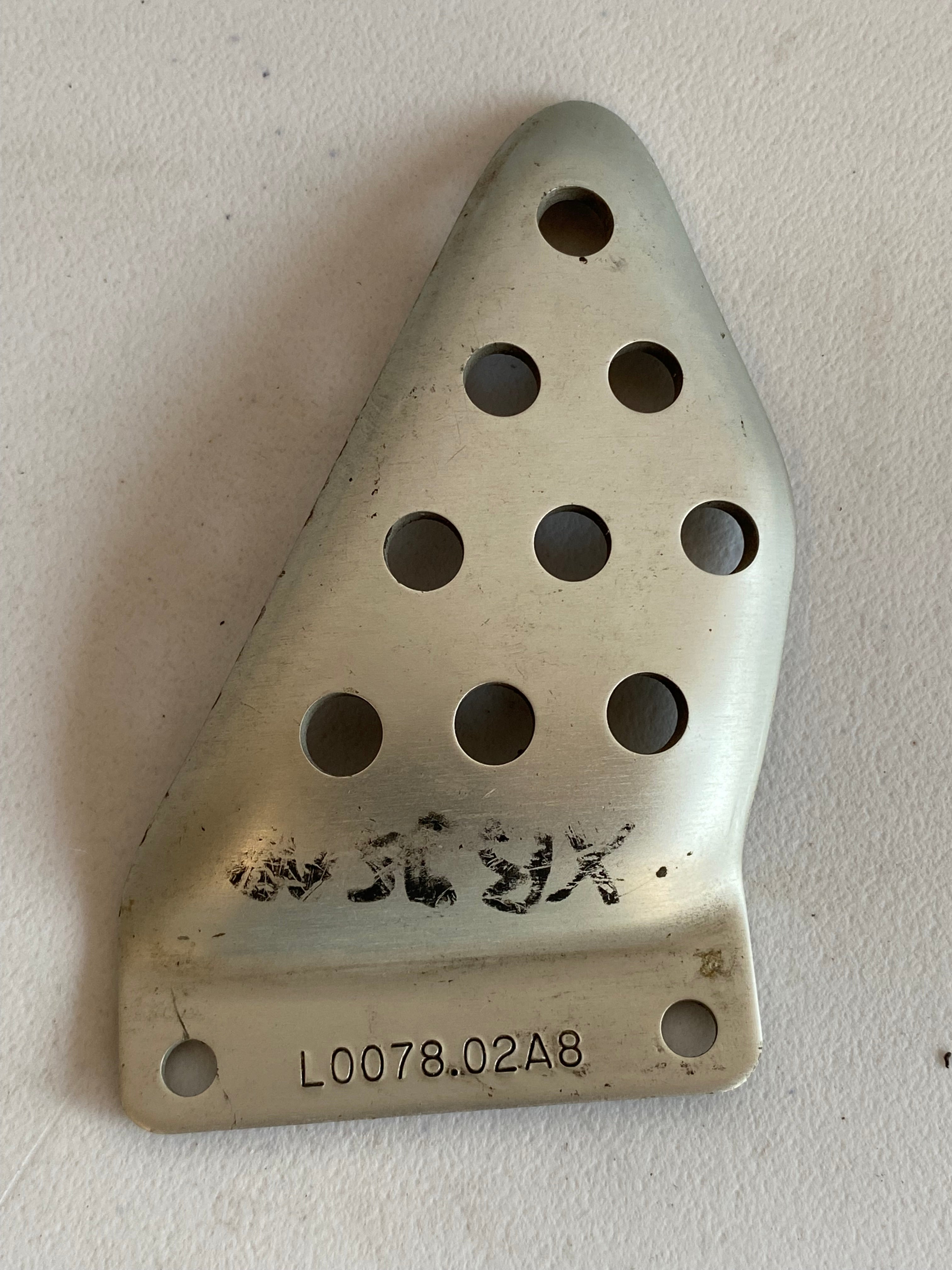 BUELL Left Rear Heel Guard OEM REF: L0078.02A8