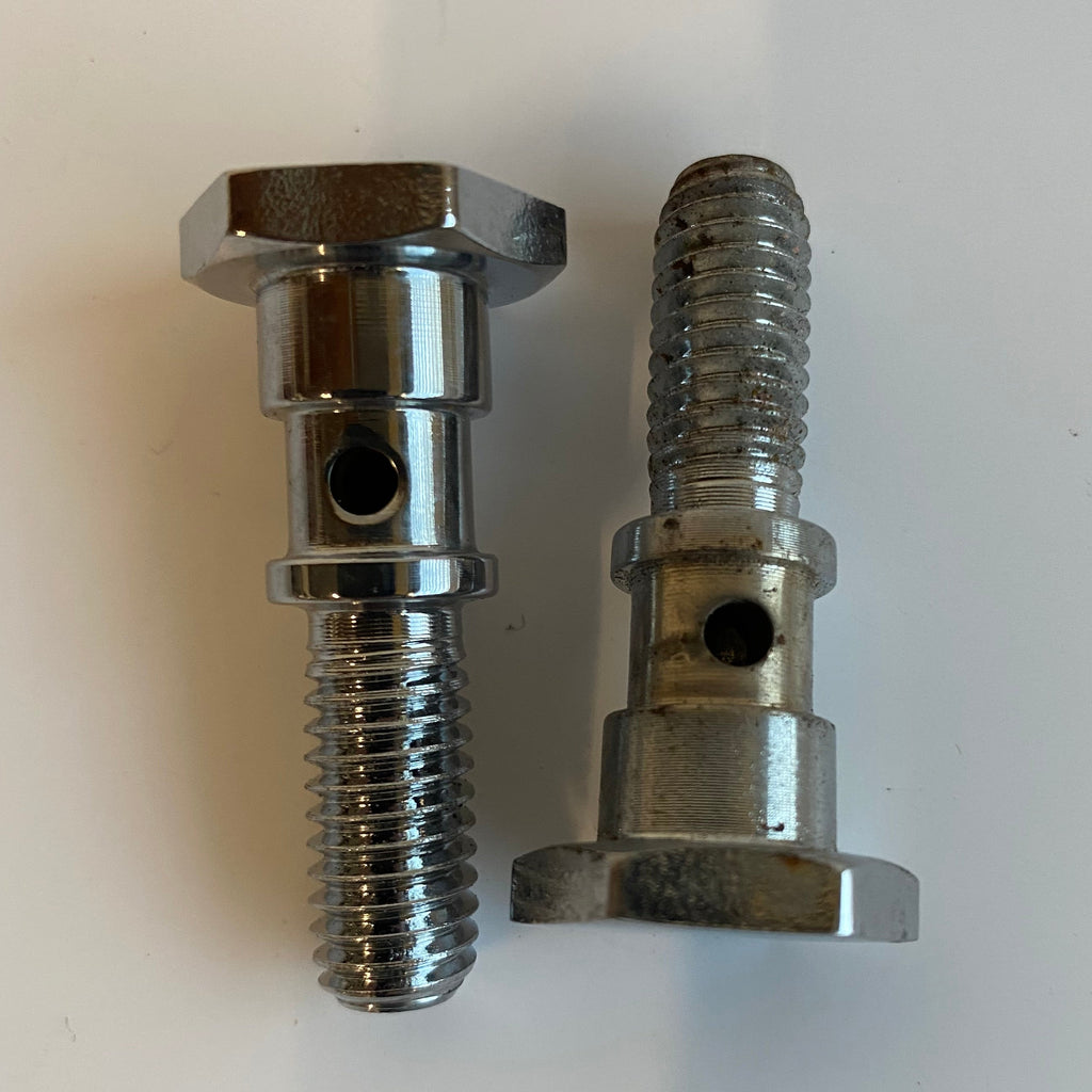 Jeu de 2 vis reniflard 3/8-16 x 1-1/2 Harley Davidson