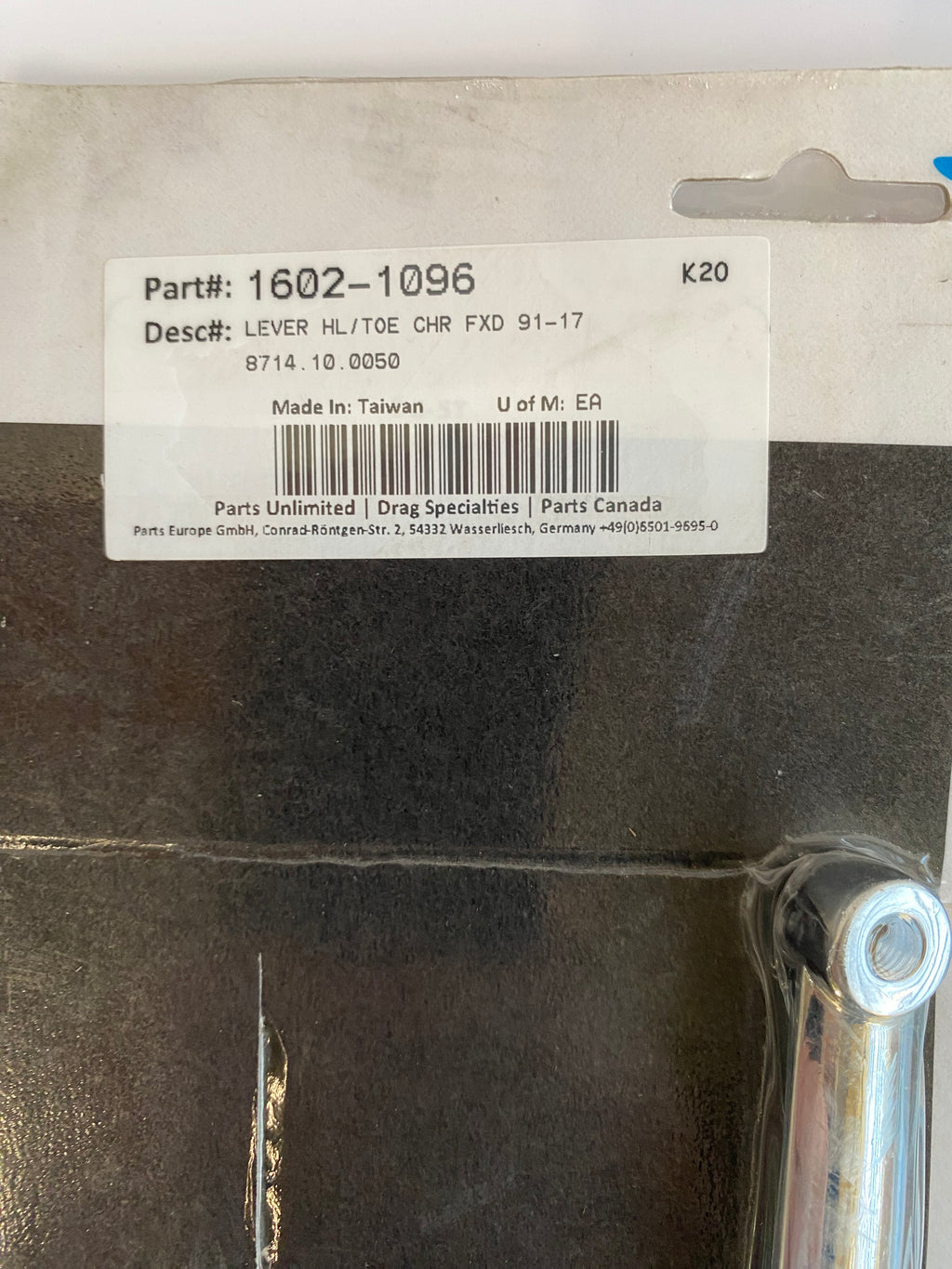 Sélecteur double commandes médianes Dyna Harley Davidson REF Drag 1602-1096