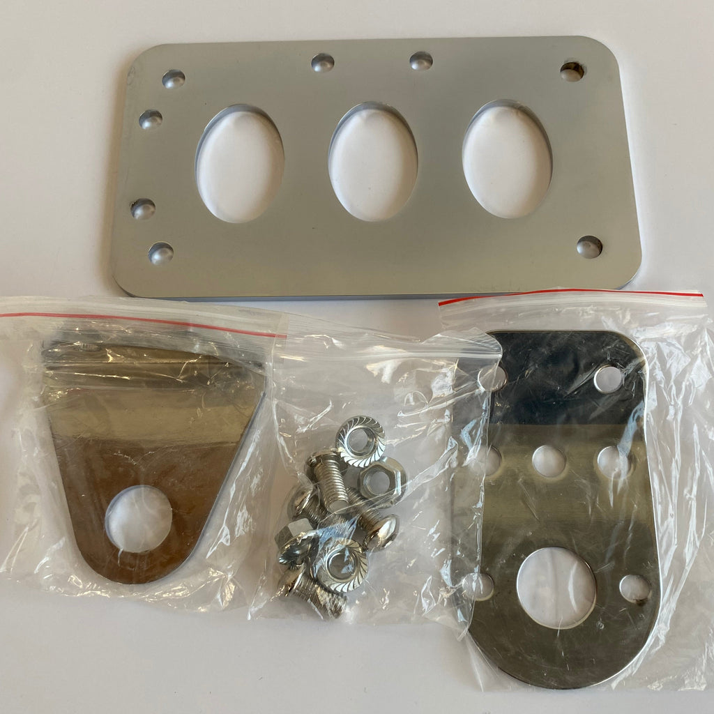 Support chromé de plaque d'immatriculation latéral Harley Davidson