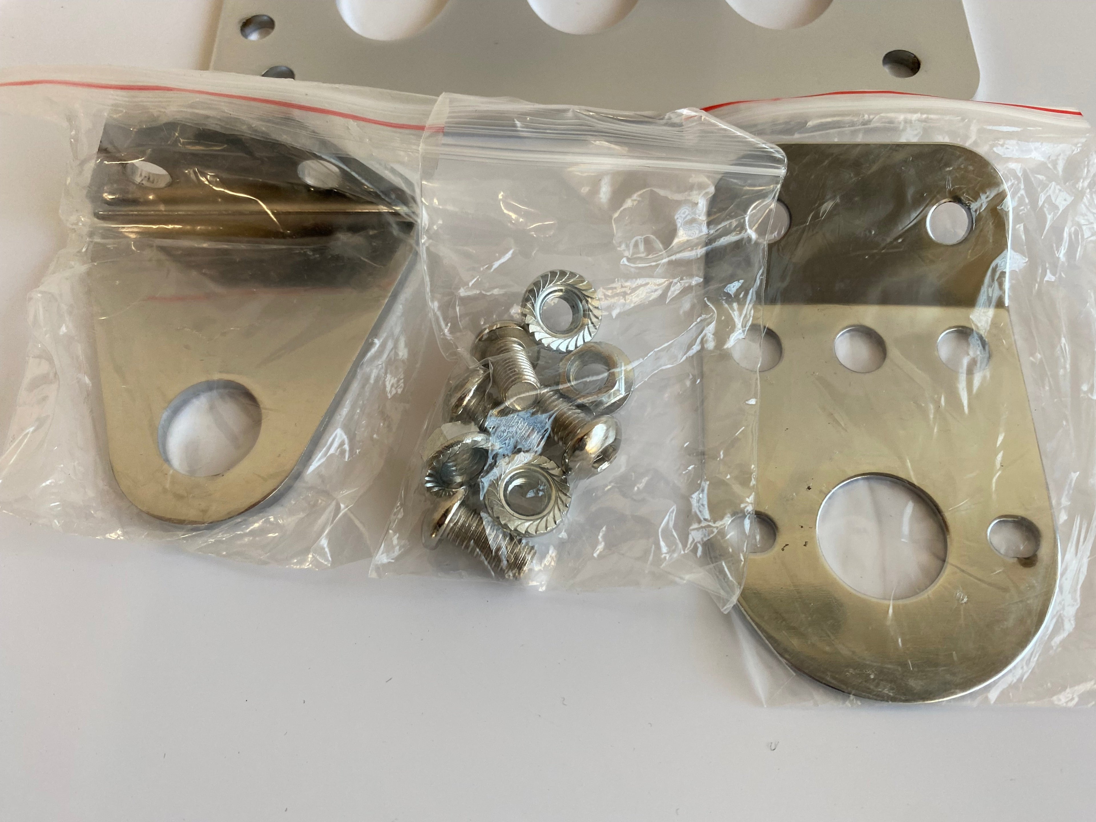 Support chromé de plaque d'immatriculation latéral Harley Davidson