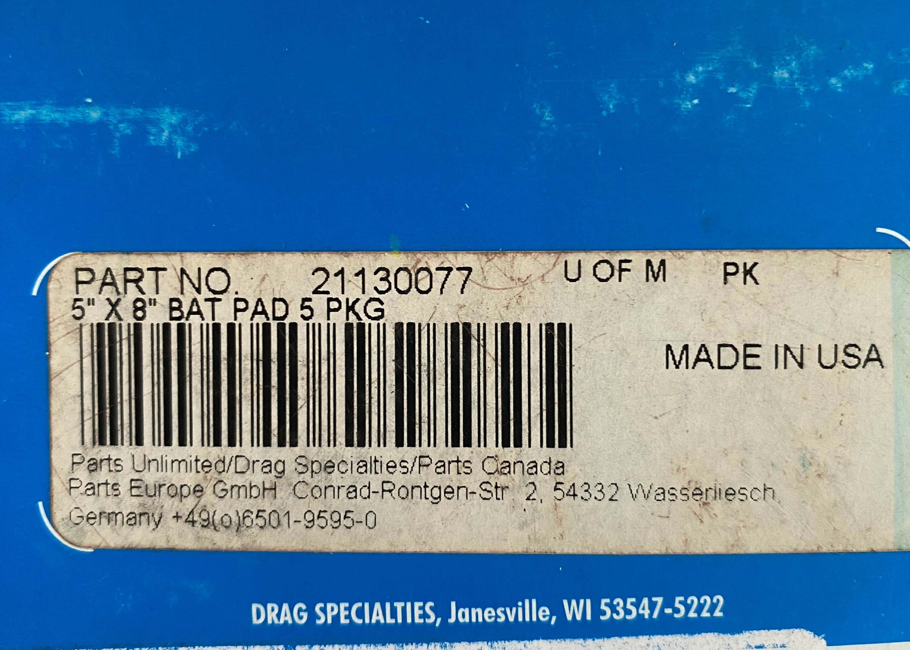 Tapis de batterie 20 x 13 cm Harley Davidson REF Drag 2113-0077