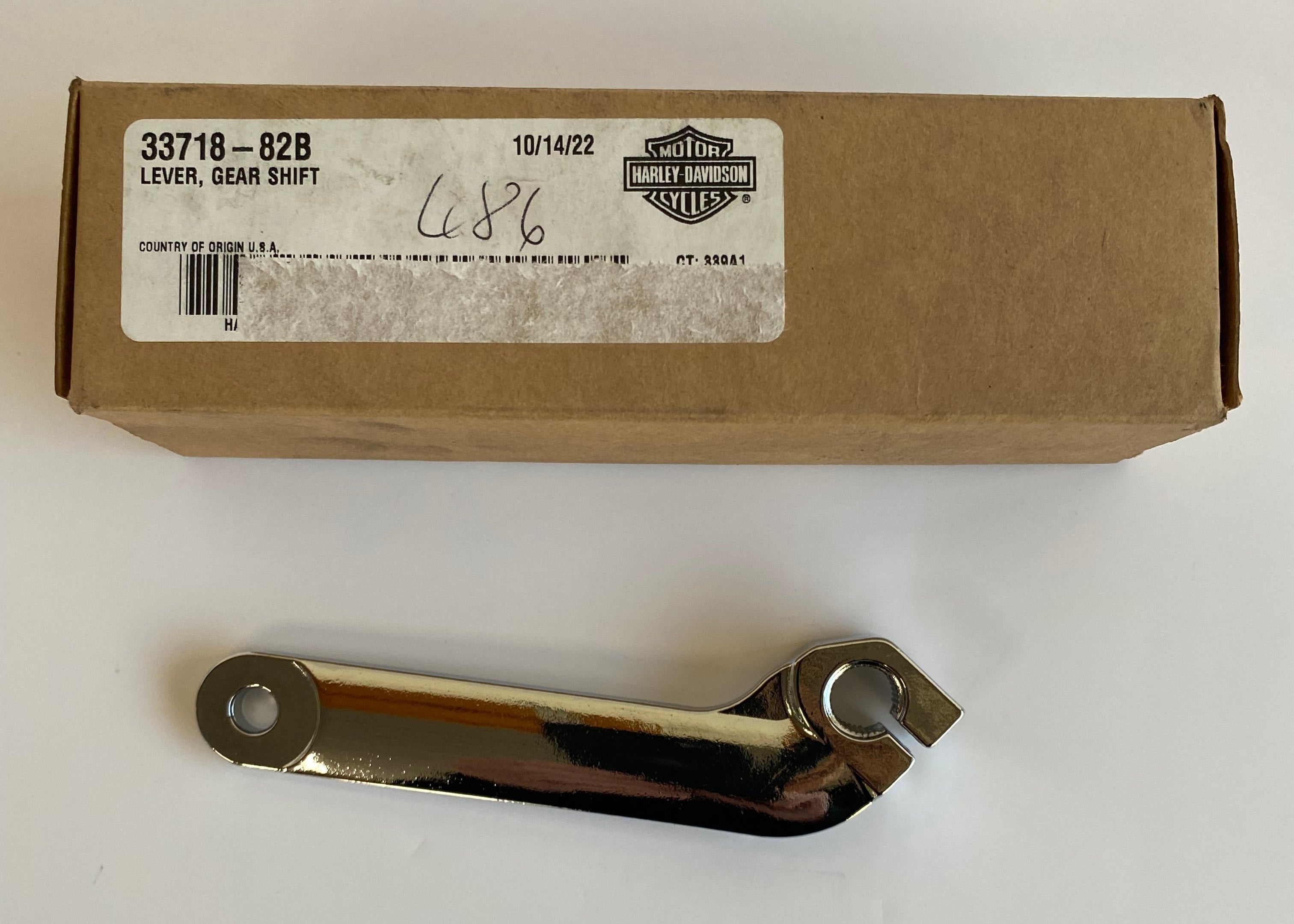 Biellette de sélection intérieure Touring Harley Davidson  REF OEM : 33718-82B
