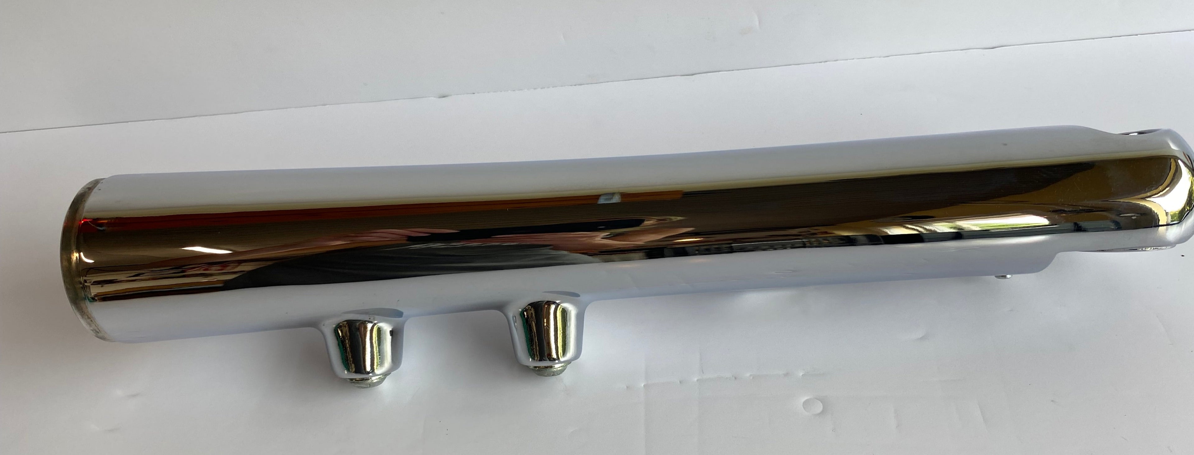 Left Chrome Fork Slider Softail Deuce Harley Davidson REF OEM 46067-00