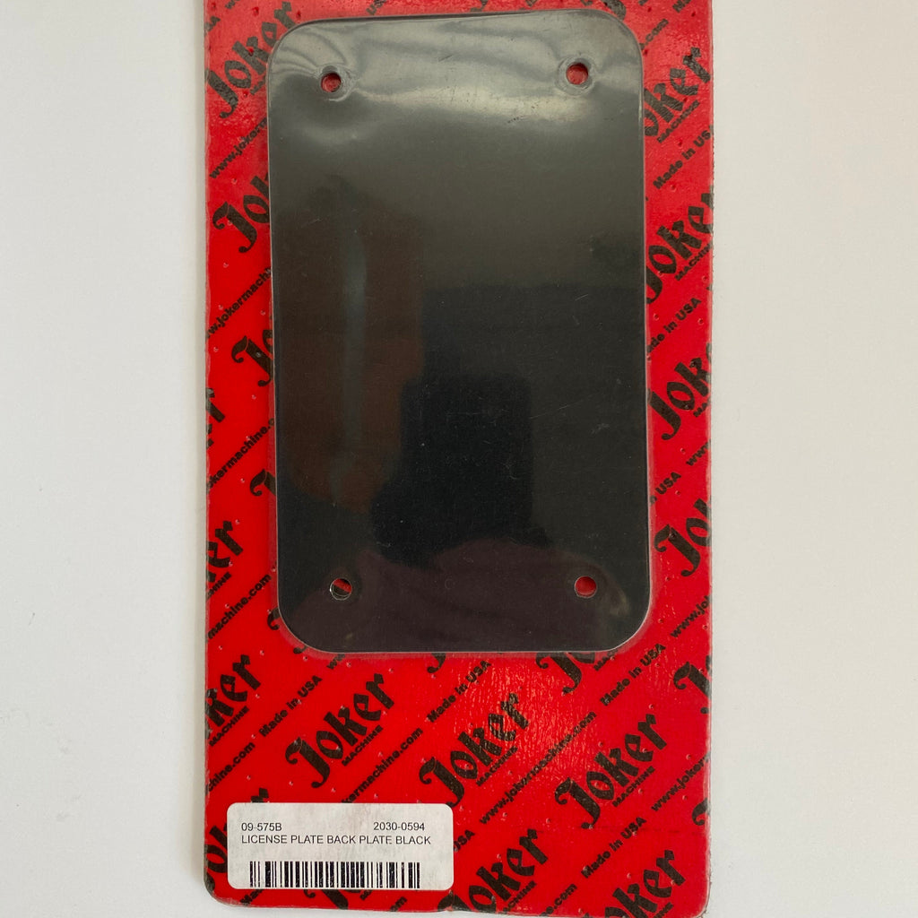 Support noir de plaque d'immatriculation Joker Machine Harley Davidson REF Drag 2030-0594