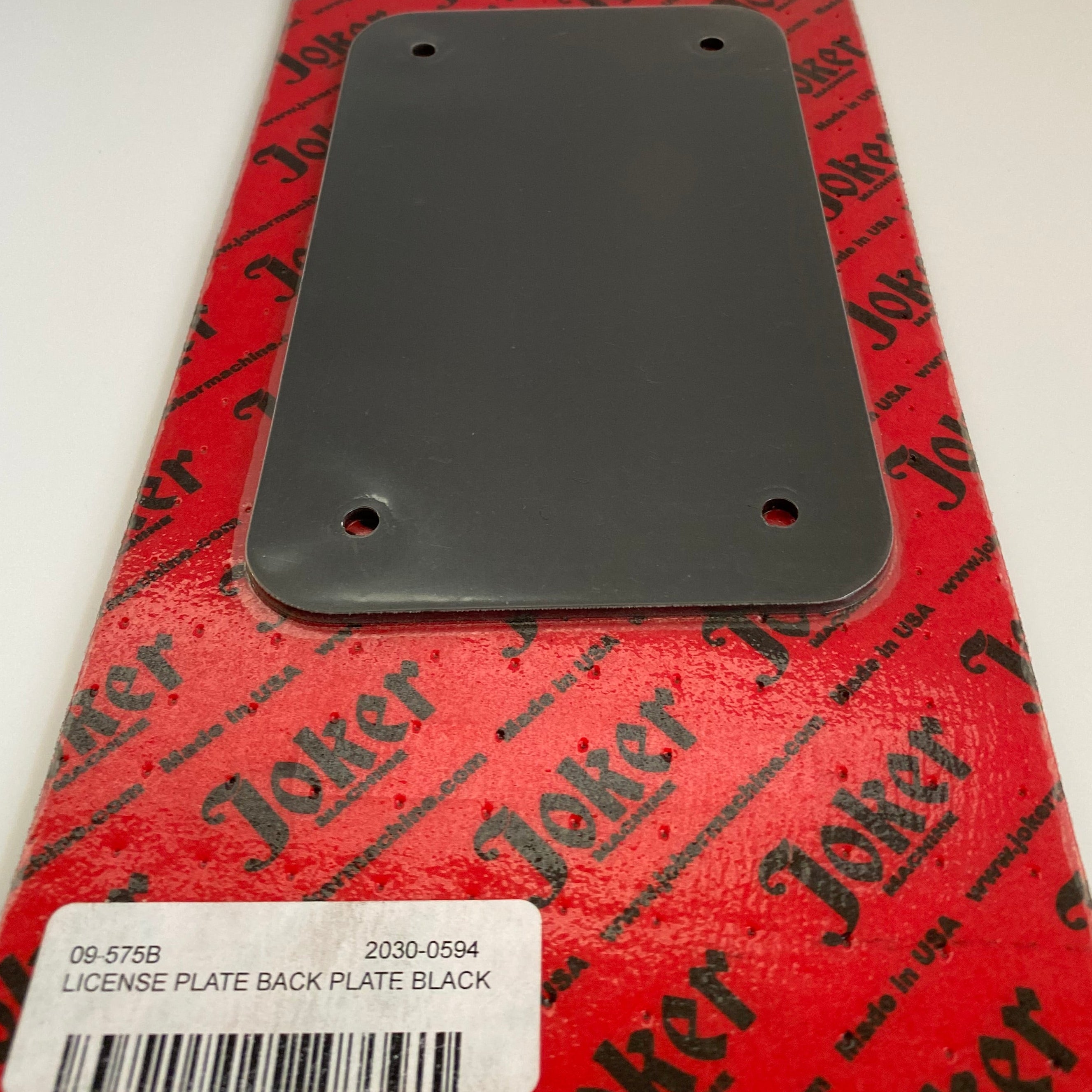 Support noir de plaque d'immatriculation Joker Machine Harley Davidson REF Drag 2030-0594