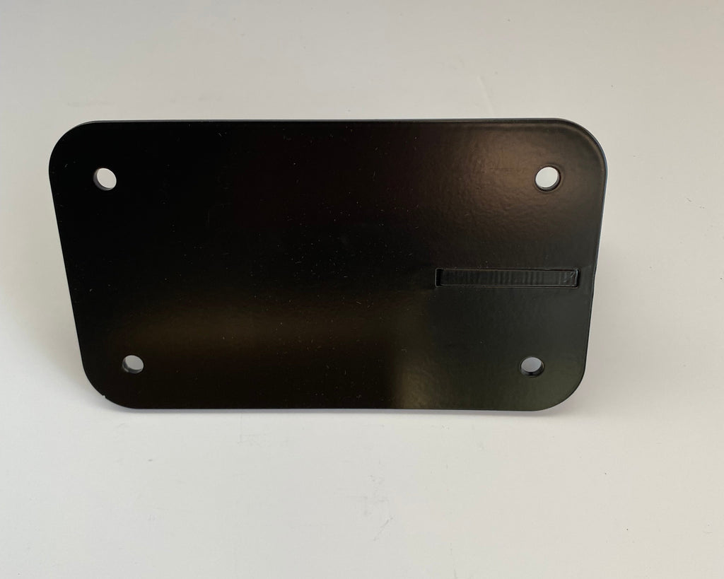 Support vertical de plaque d'immatriculation latérale noir Harley Davidson REF Drag 2030-0860