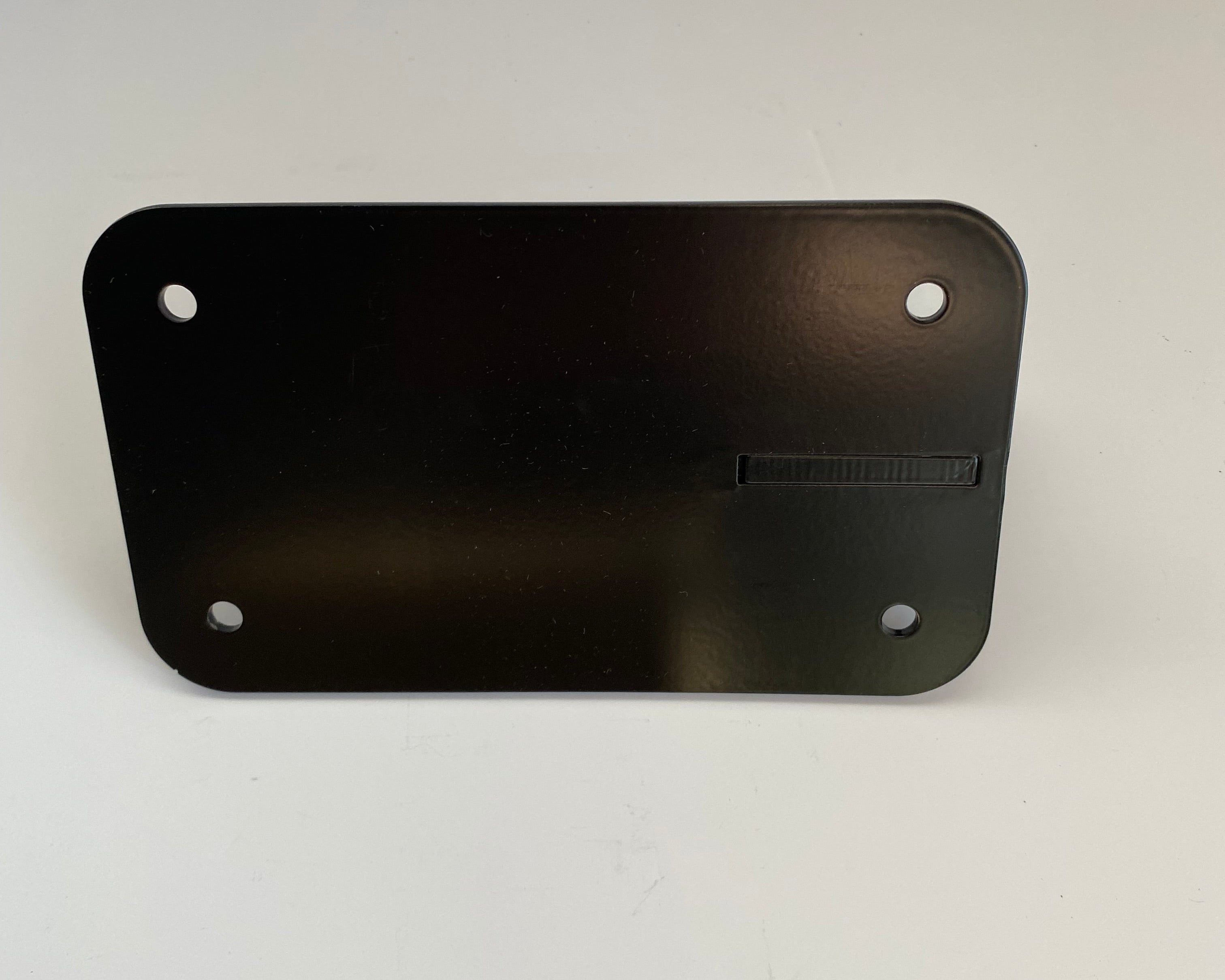 Support vertical de plaque d'immatriculation latérale noir Harley Davidson REF Drag 2030-0860