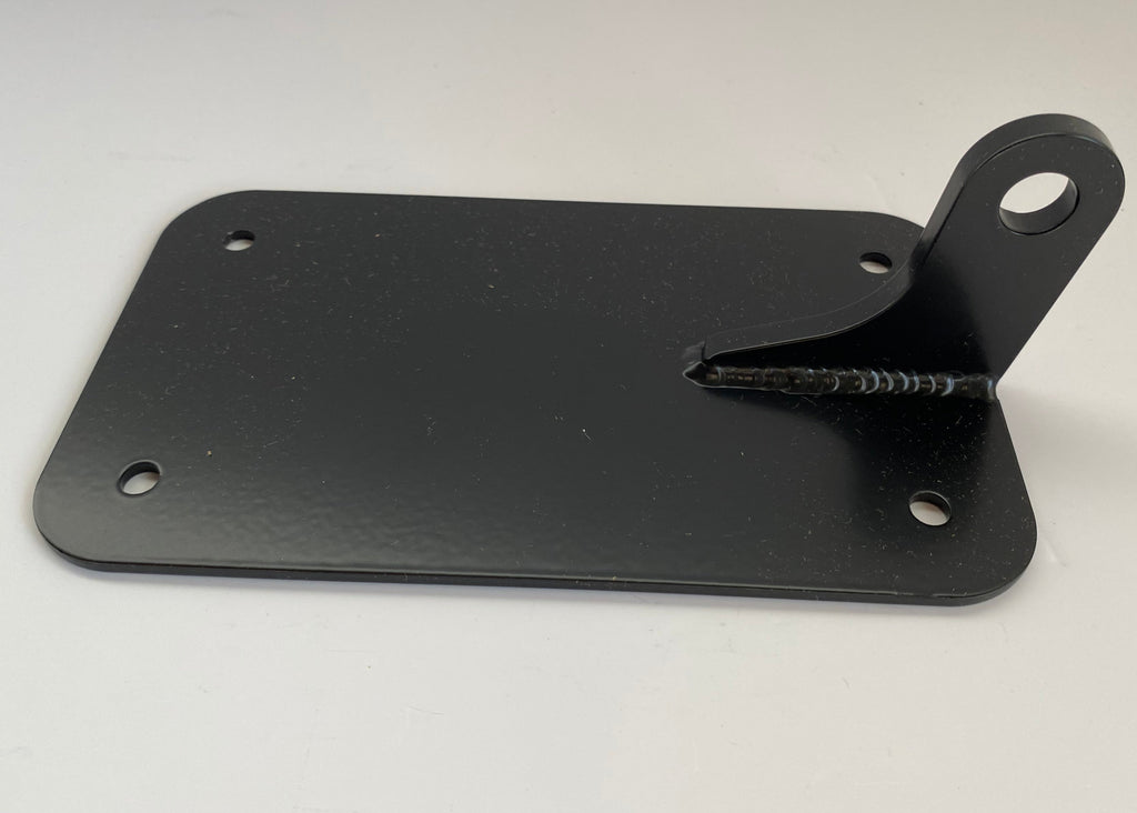 Support vertical de plaque d'immatriculation latérale noir Harley Davidson REF Drag 2030-0860