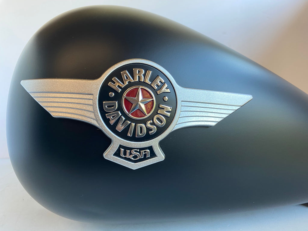 Réservoir carburant noir mat Softail Fat Boy Spécial Harley Davidson REF OEM 61000154BYM